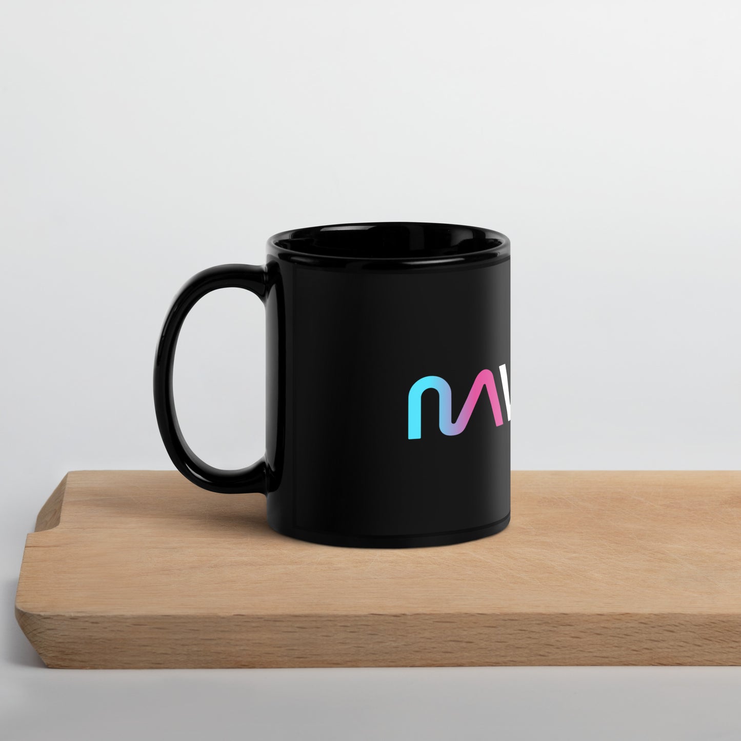 Mavie Global Black Glossy Mug