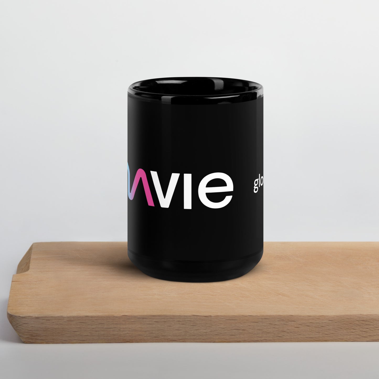 Mavie Global Black Glossy Mug