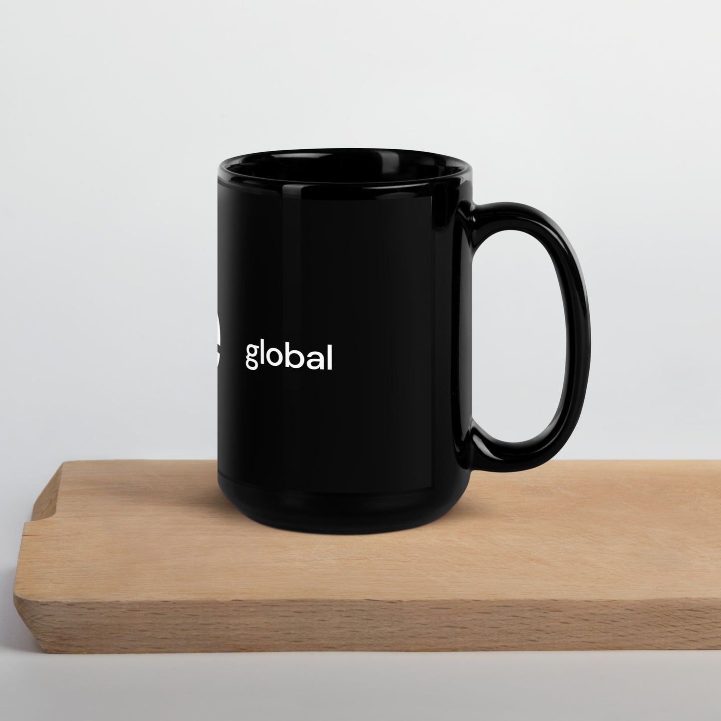 Mavie Global Black Glossy Mug