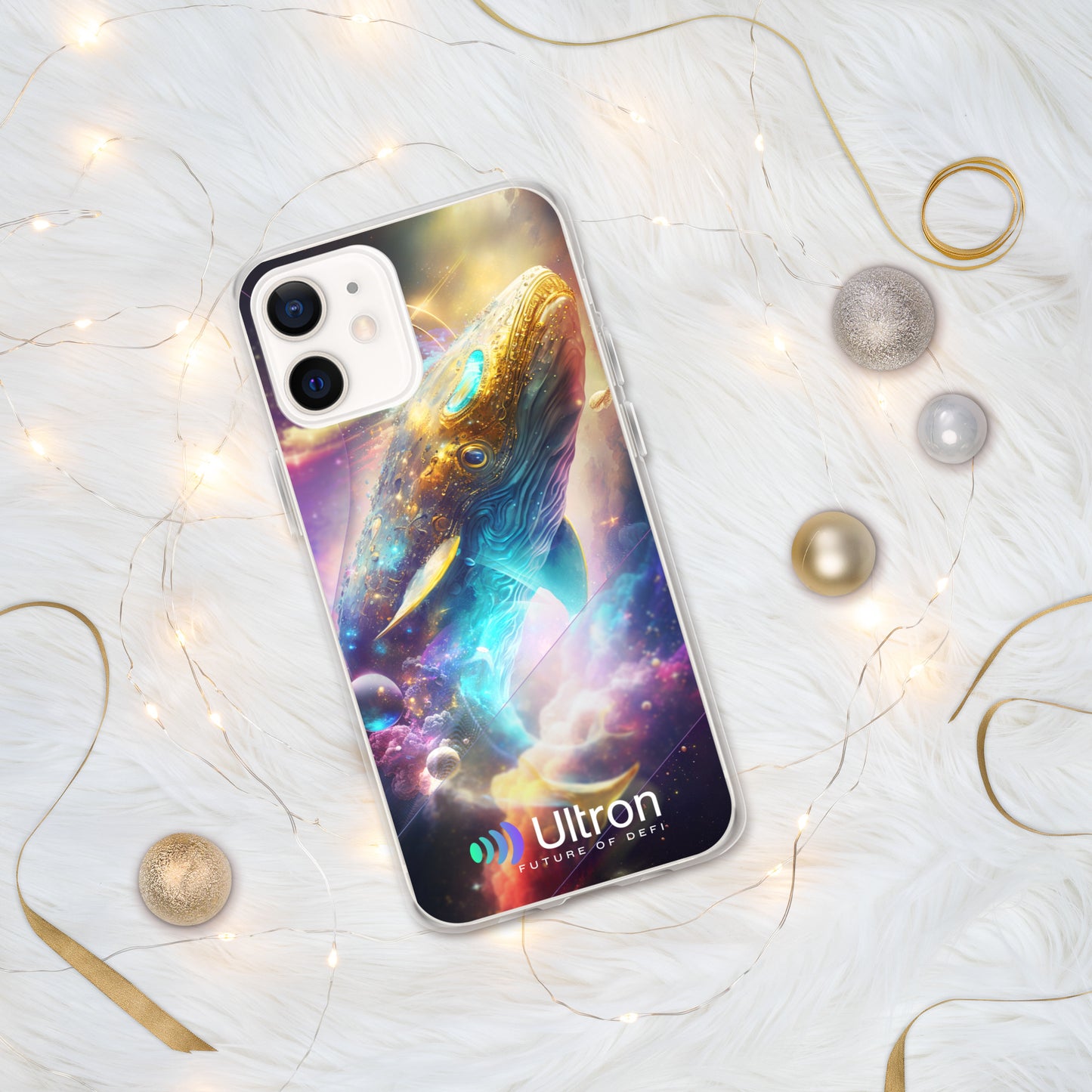 Cosmic Whale Clear Case for iPhone®