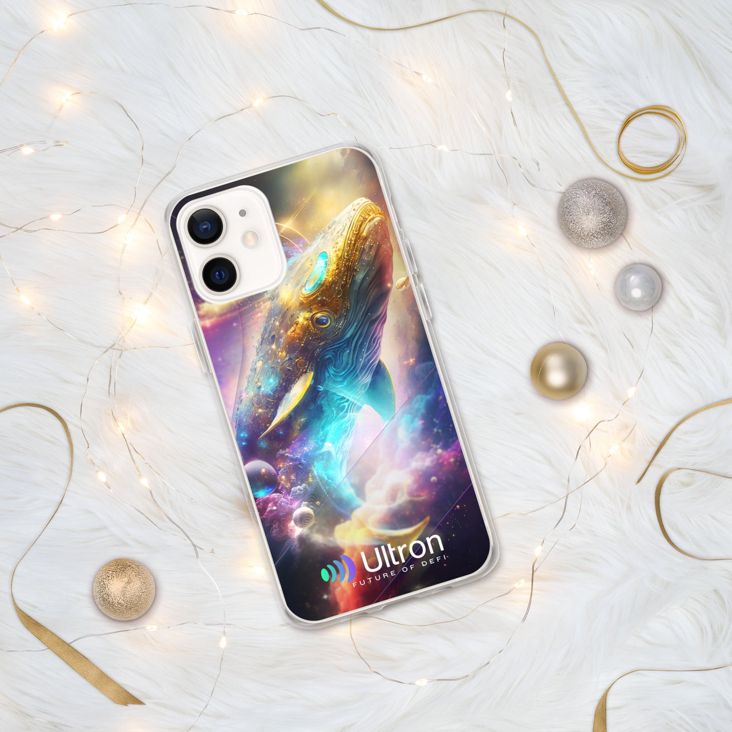 Cosmic Whale Clear Case for iPhone®