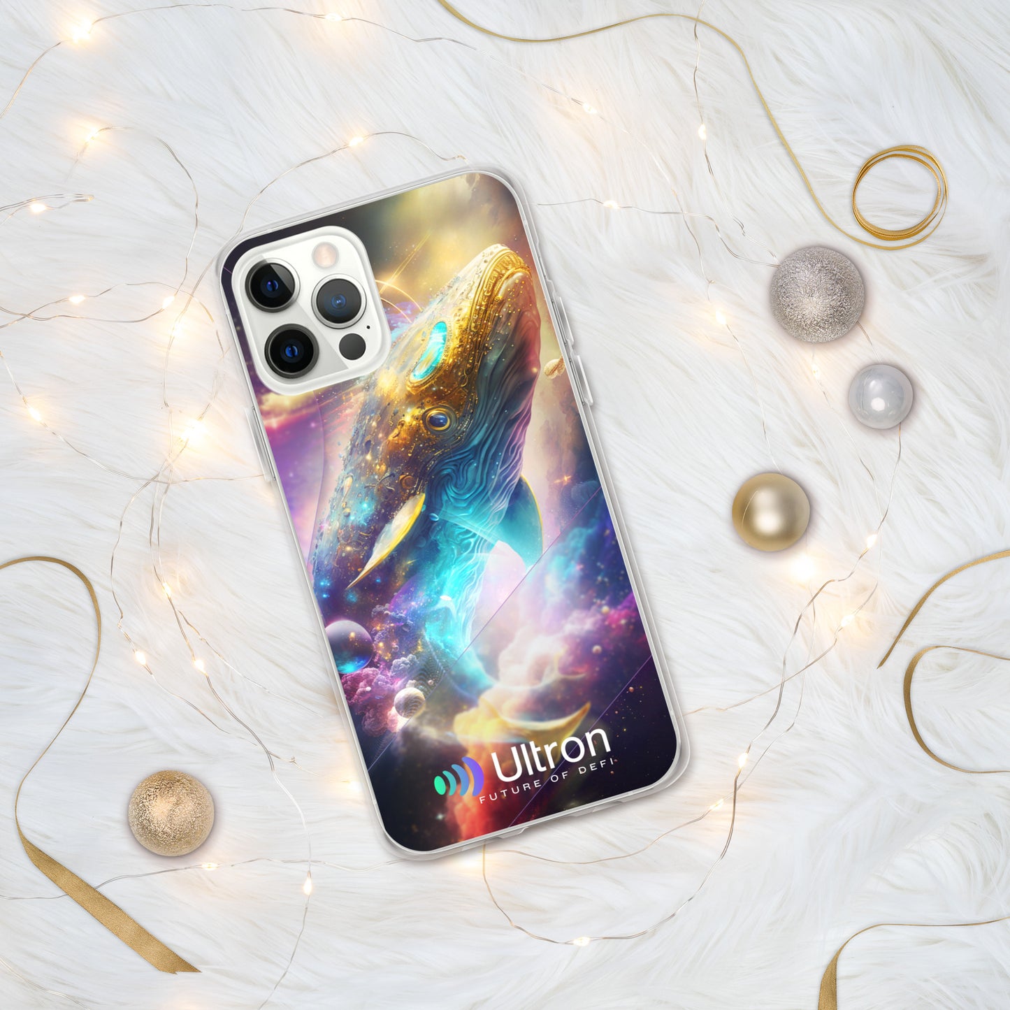 Cosmic Whale Clear Case for iPhone®
