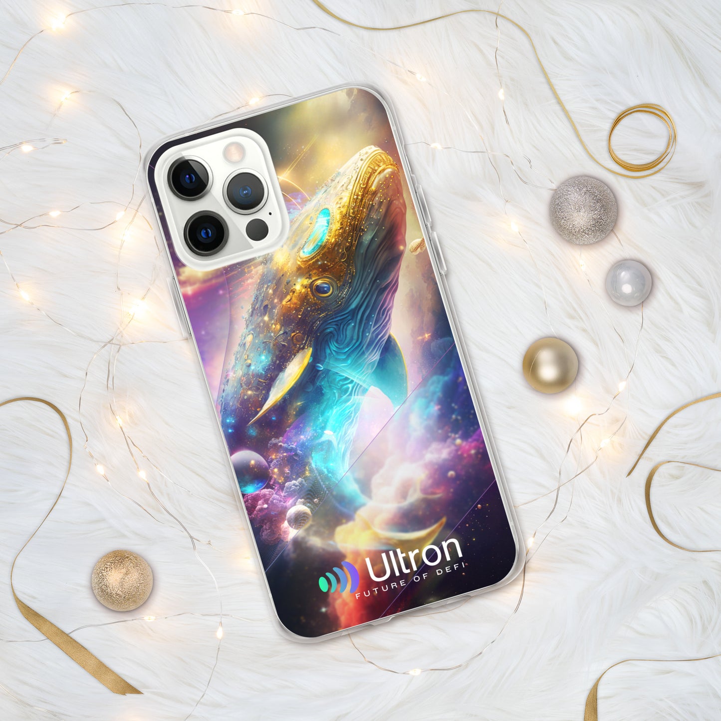 Cosmic Whale Clear Case for iPhone®