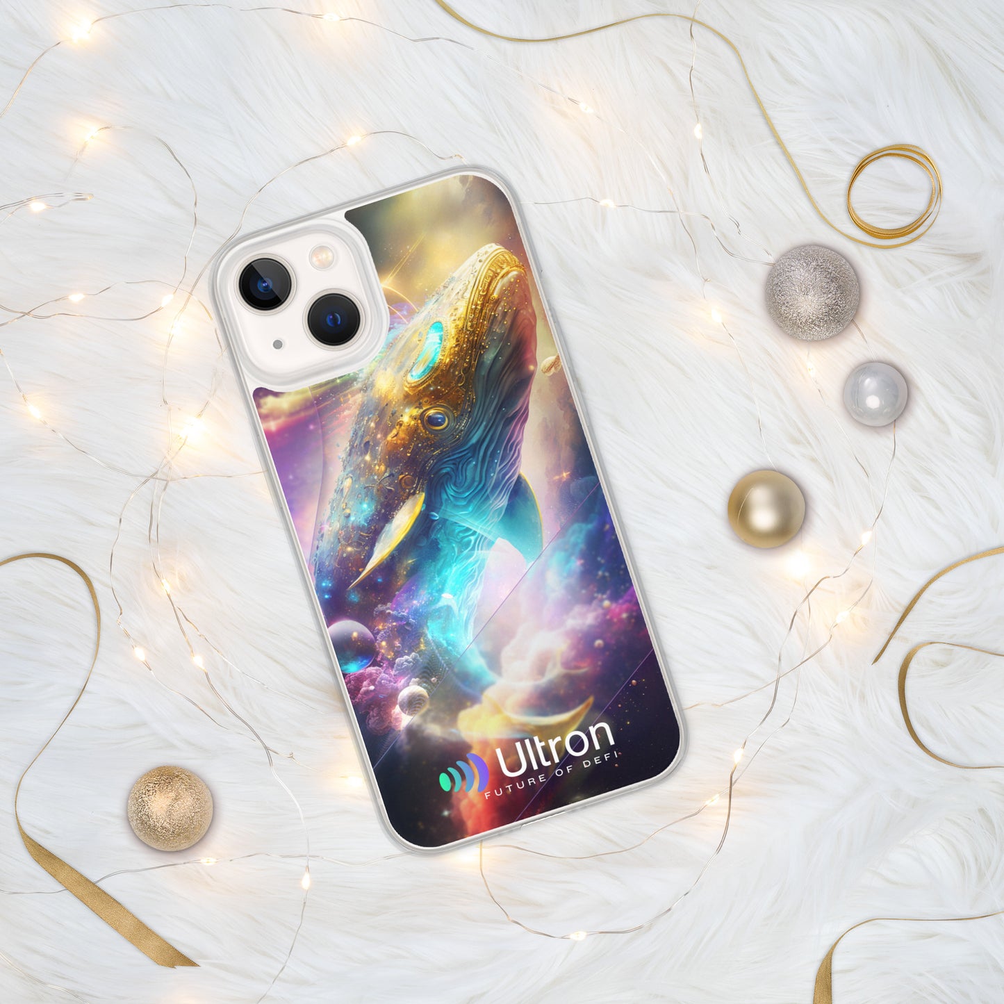 Cosmic Whale Clear Case for iPhone®