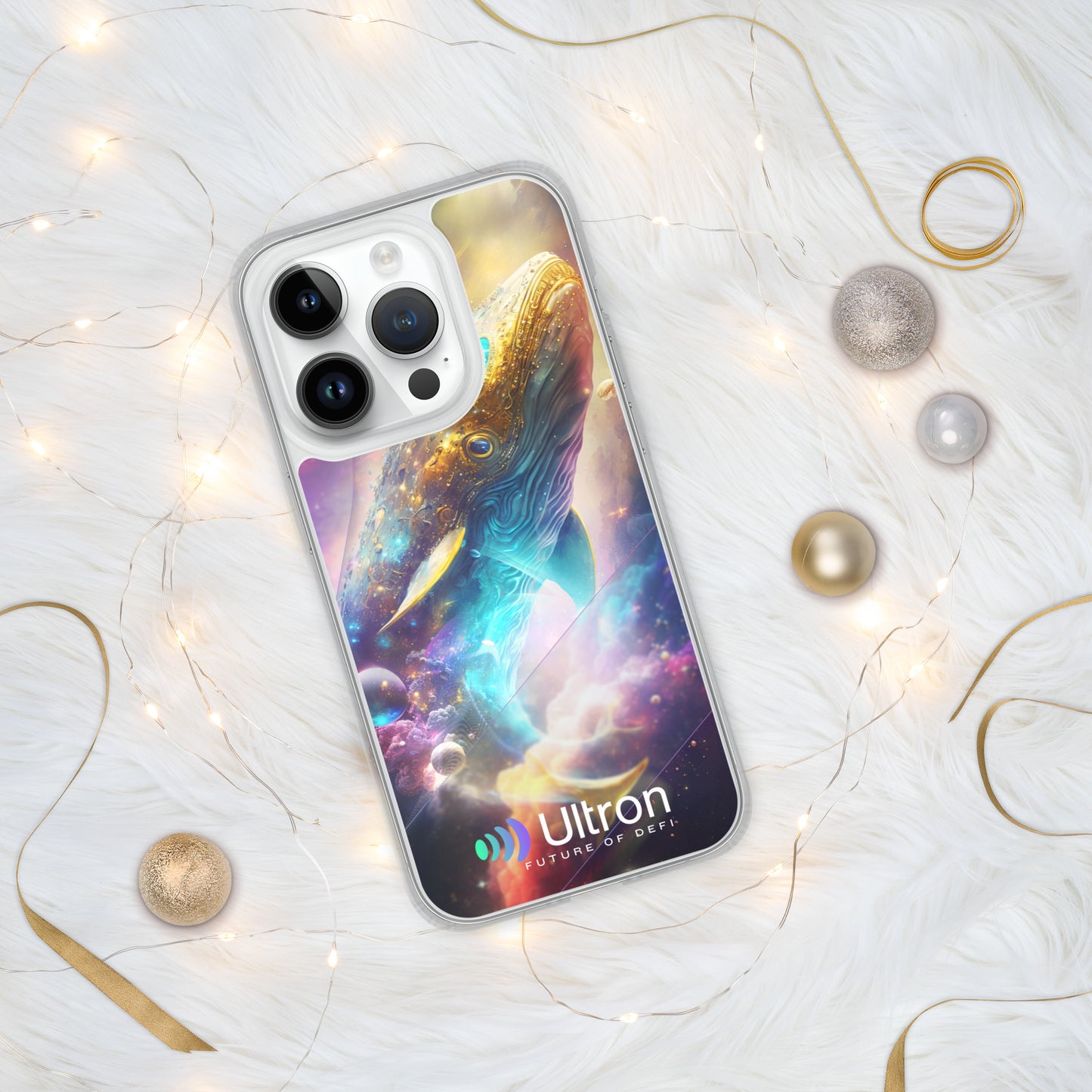 Cosmic Whale Clear Case for iPhone®