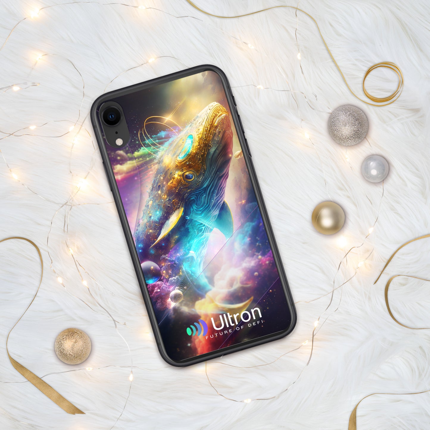 Cosmic Whale Clear Case for iPhone®