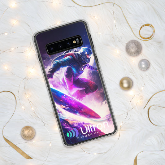 Space Surfer Clear Case for Samsung®