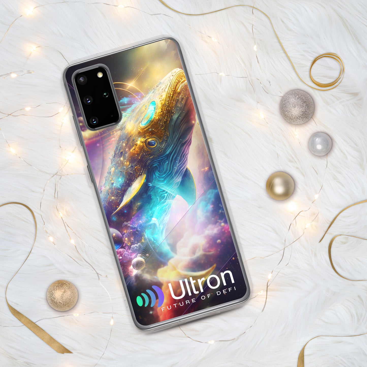 Cosmic Whale Clear Case for Samsung®