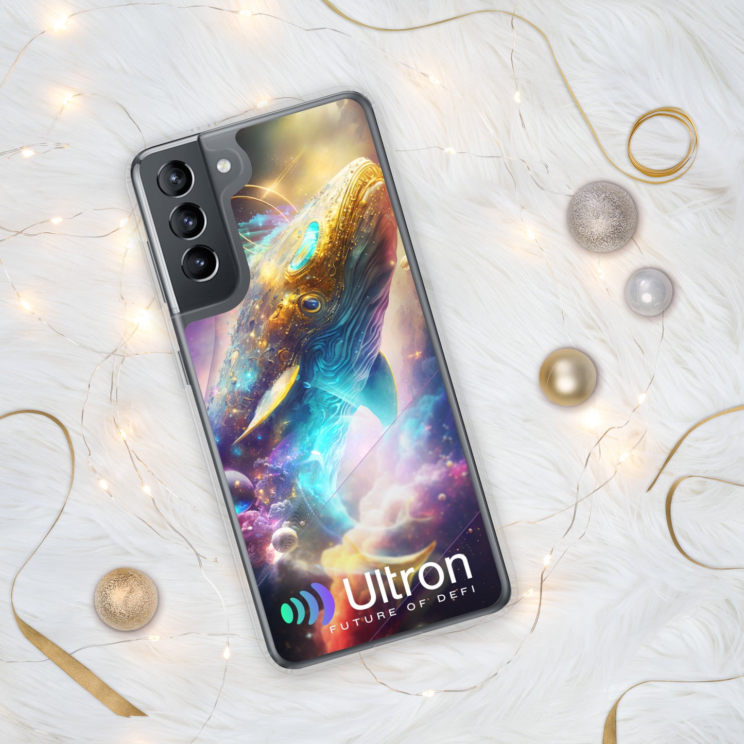 Cosmic Whale Clear Case for Samsung®