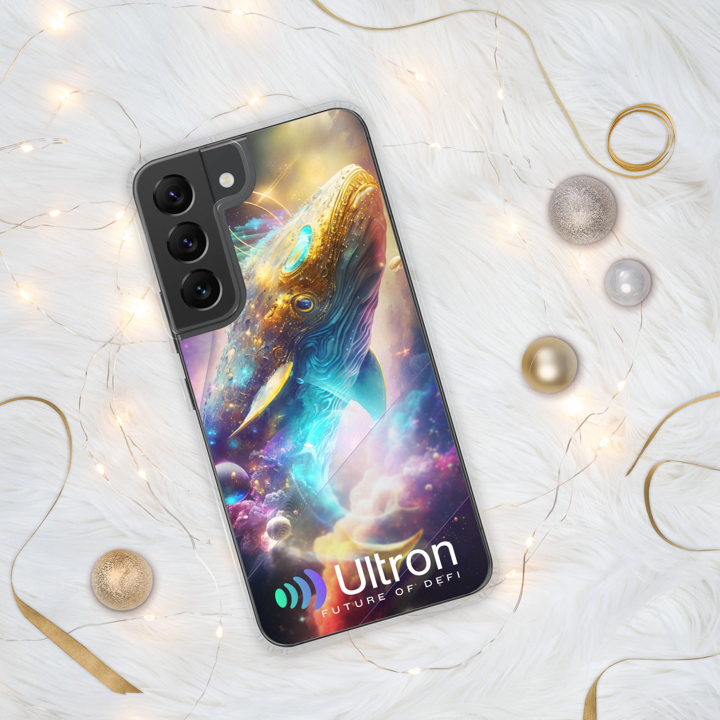 Cosmic Whale Clear Case for Samsung®
