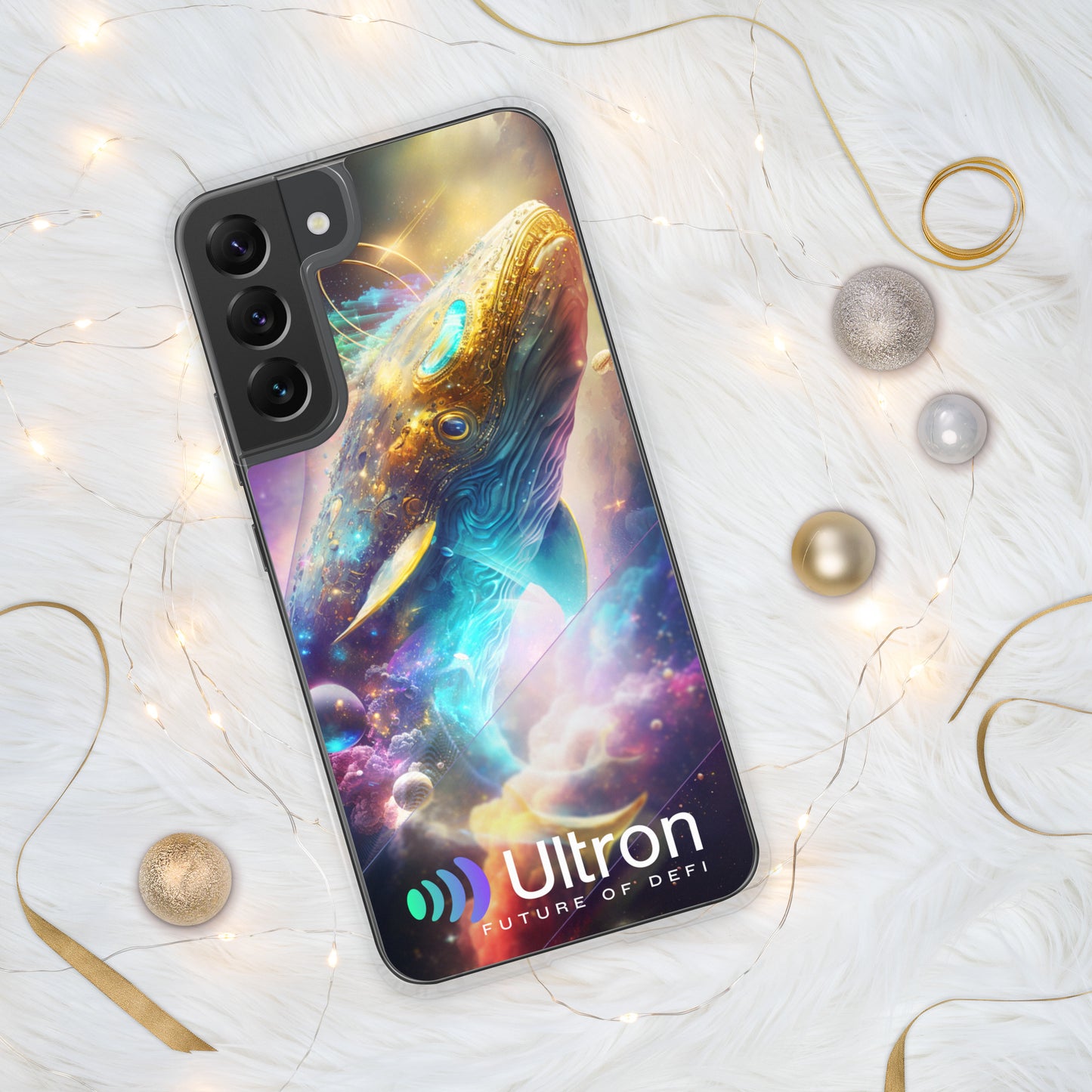 Cosmic Whale Clear Case for Samsung®