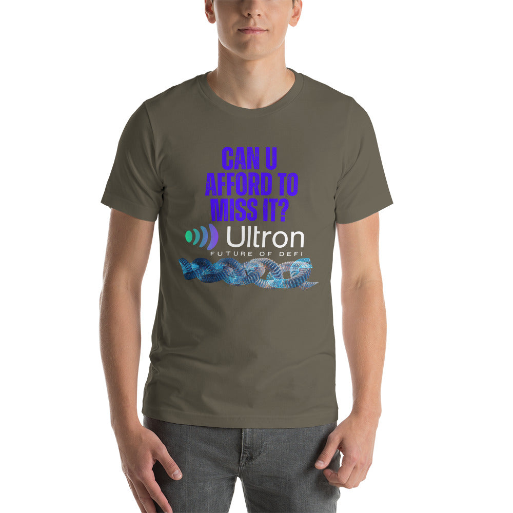Can U Afford Ultron 2? Unisex t-shirt