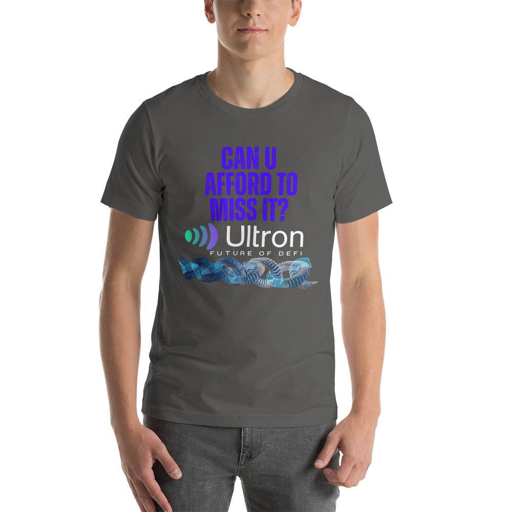 Can U Afford Ultron 2? Unisex t-shirt