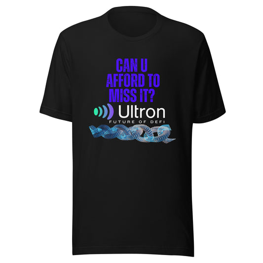 Can U Afford Ultron 2? Unisex t-shirt