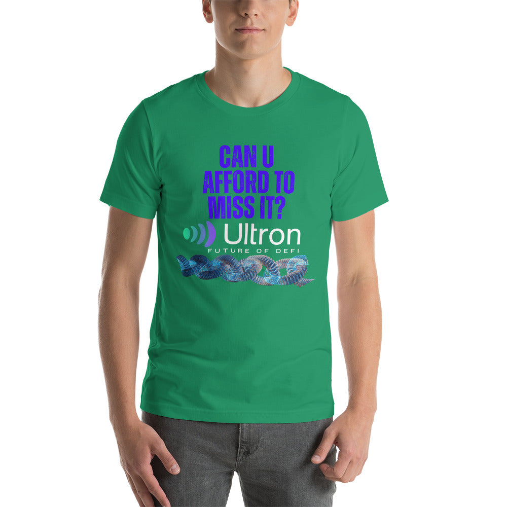Can U Afford Ultron 2? Unisex t-shirt