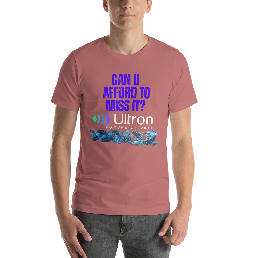 Can U Afford Ultron 2? Unisex t-shirt