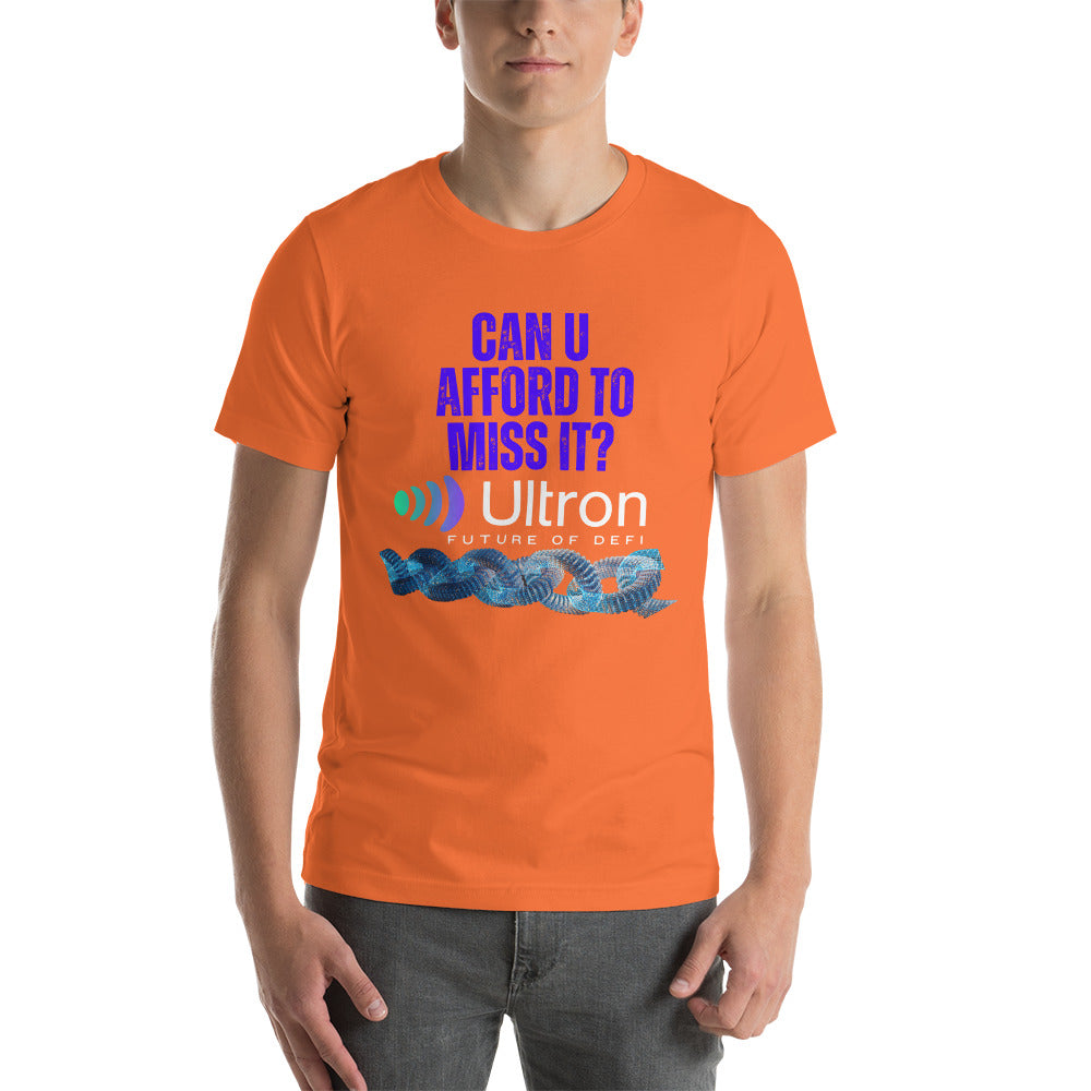 Can U Afford Ultron 2? Unisex t-shirt