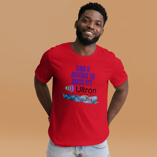 Can U Afford Ultron? Unisex t-shirt