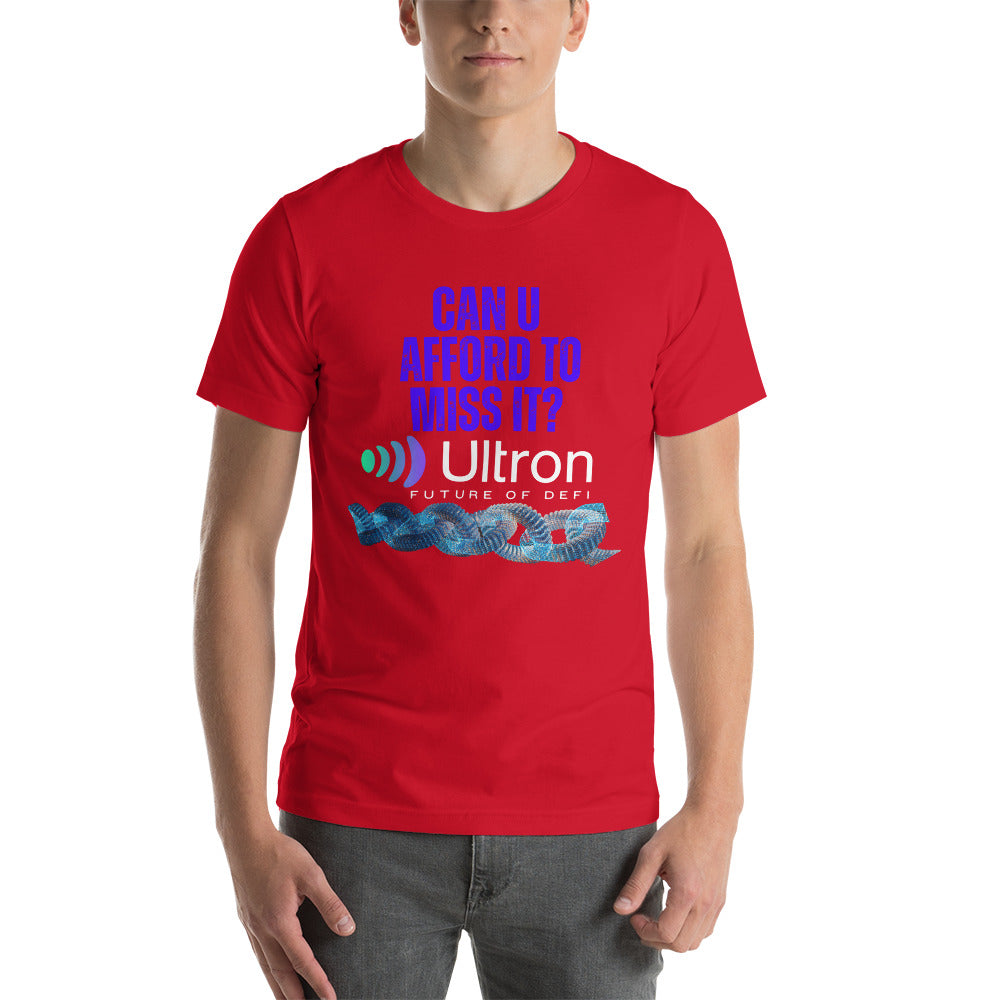Can U Afford Ultron 2? Unisex t-shirt