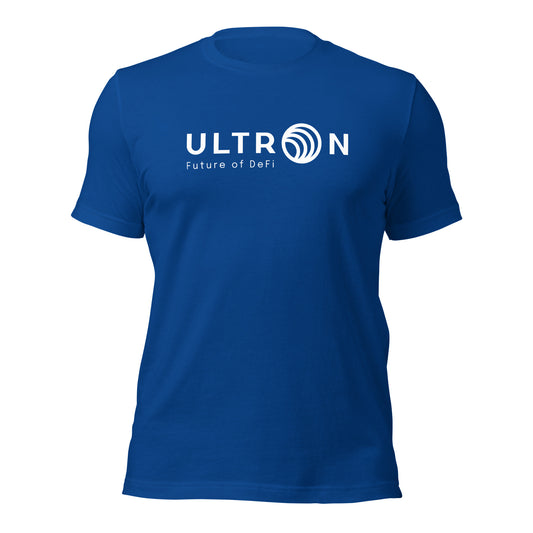 Ultron Future Of DeFi White Unisex t-shirt