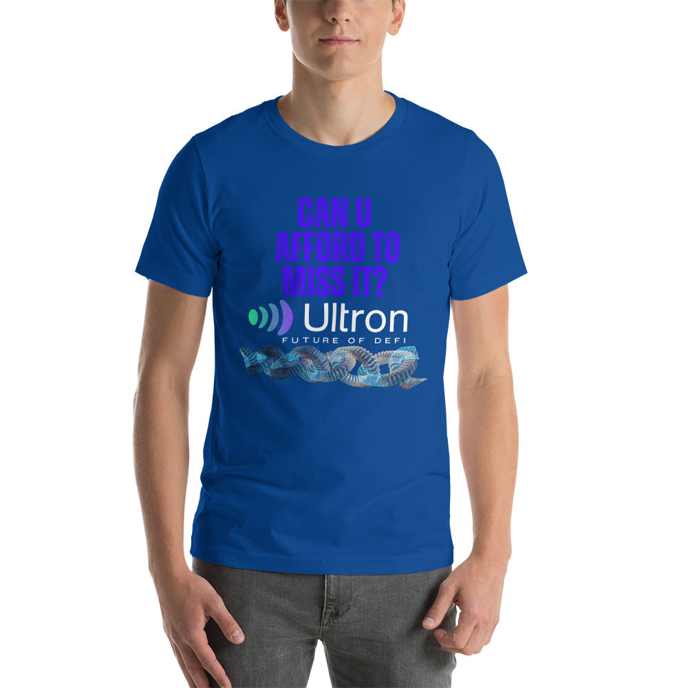 Can U Afford Ultron 2? Unisex t-shirt