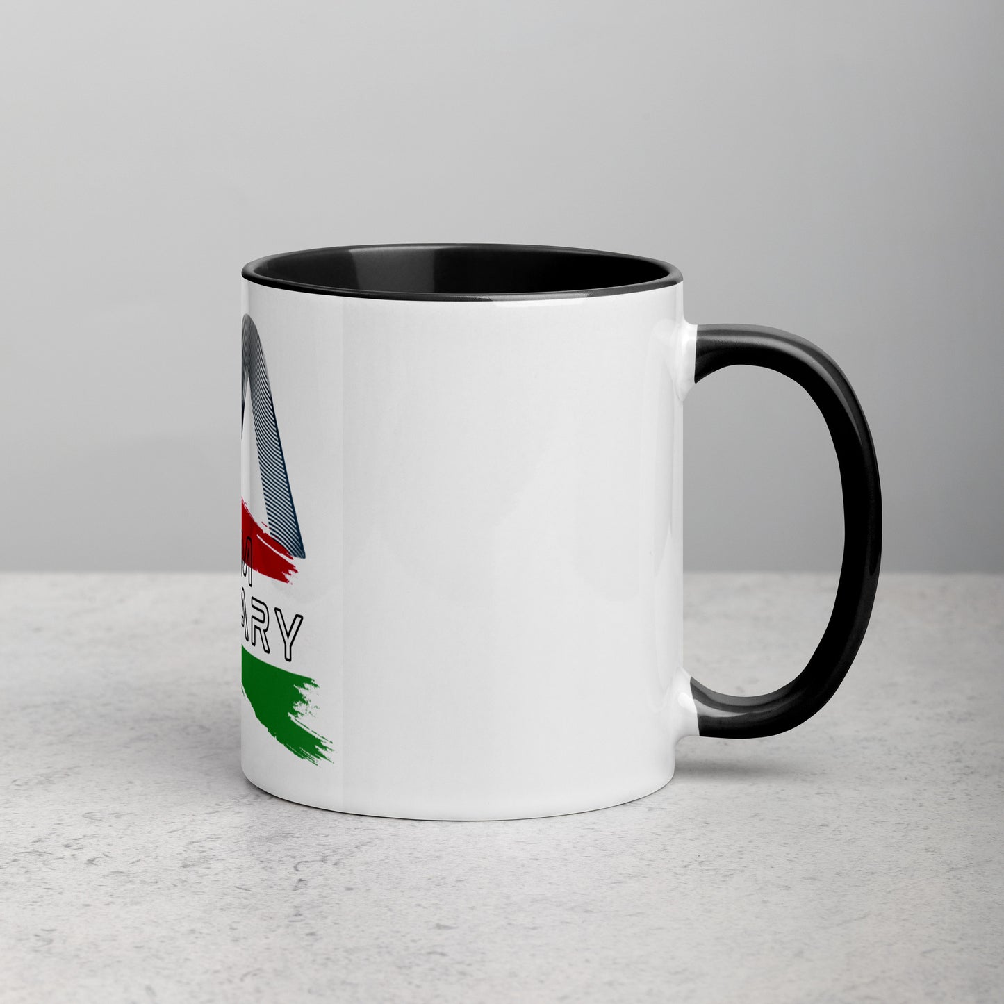M Team Hungary Mug with Color Inside