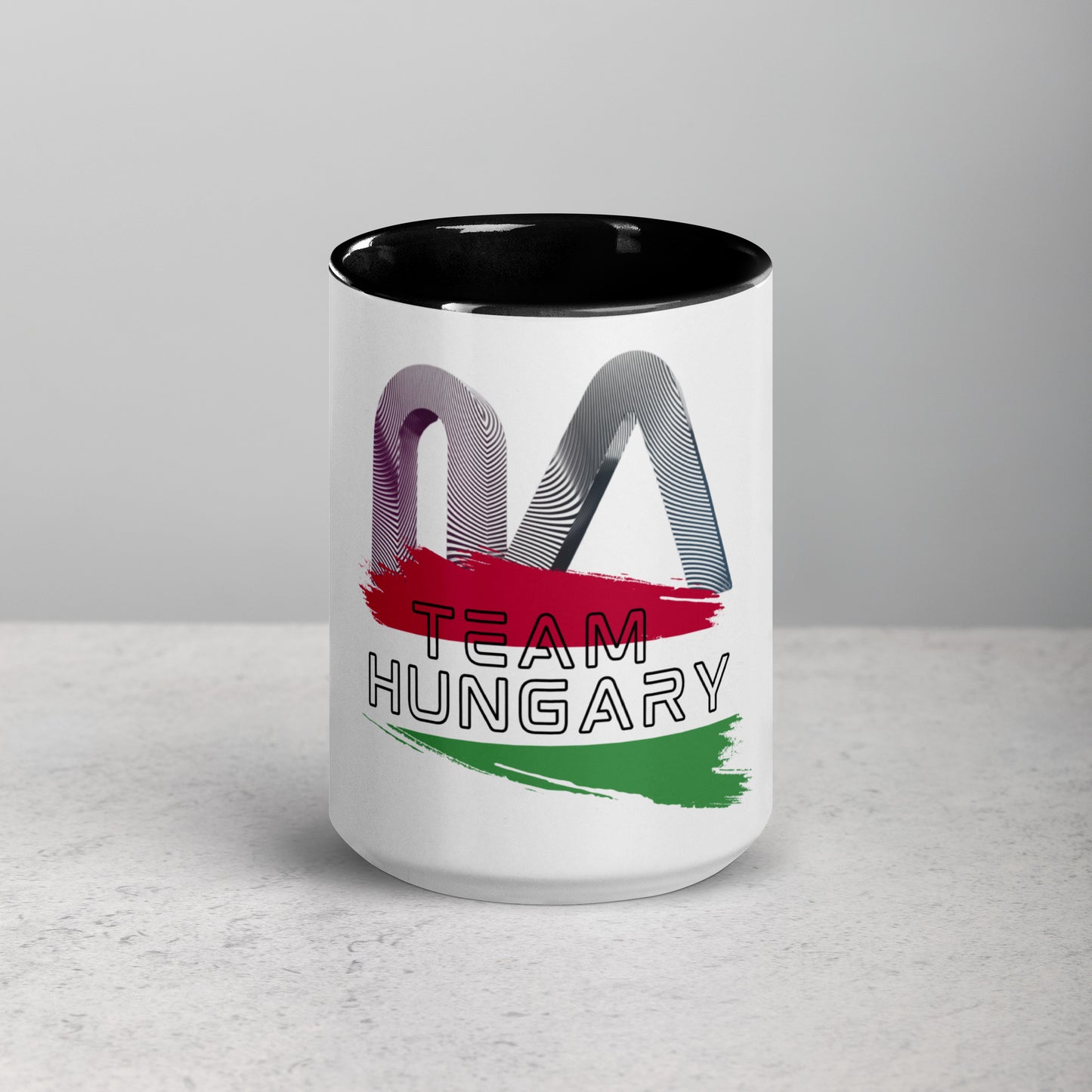 M Team Hungary Mug with Color Inside