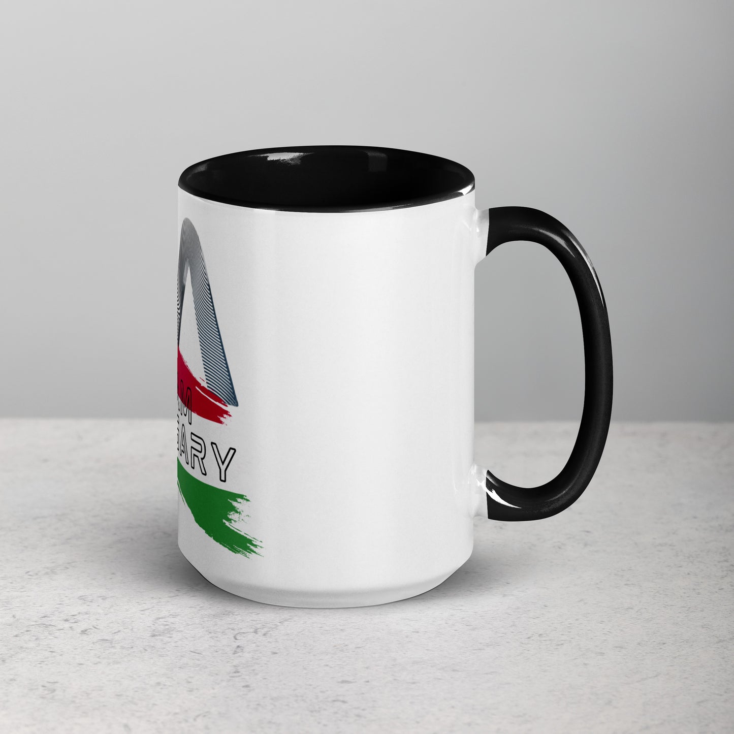M Team Hungary Mug with Color Inside