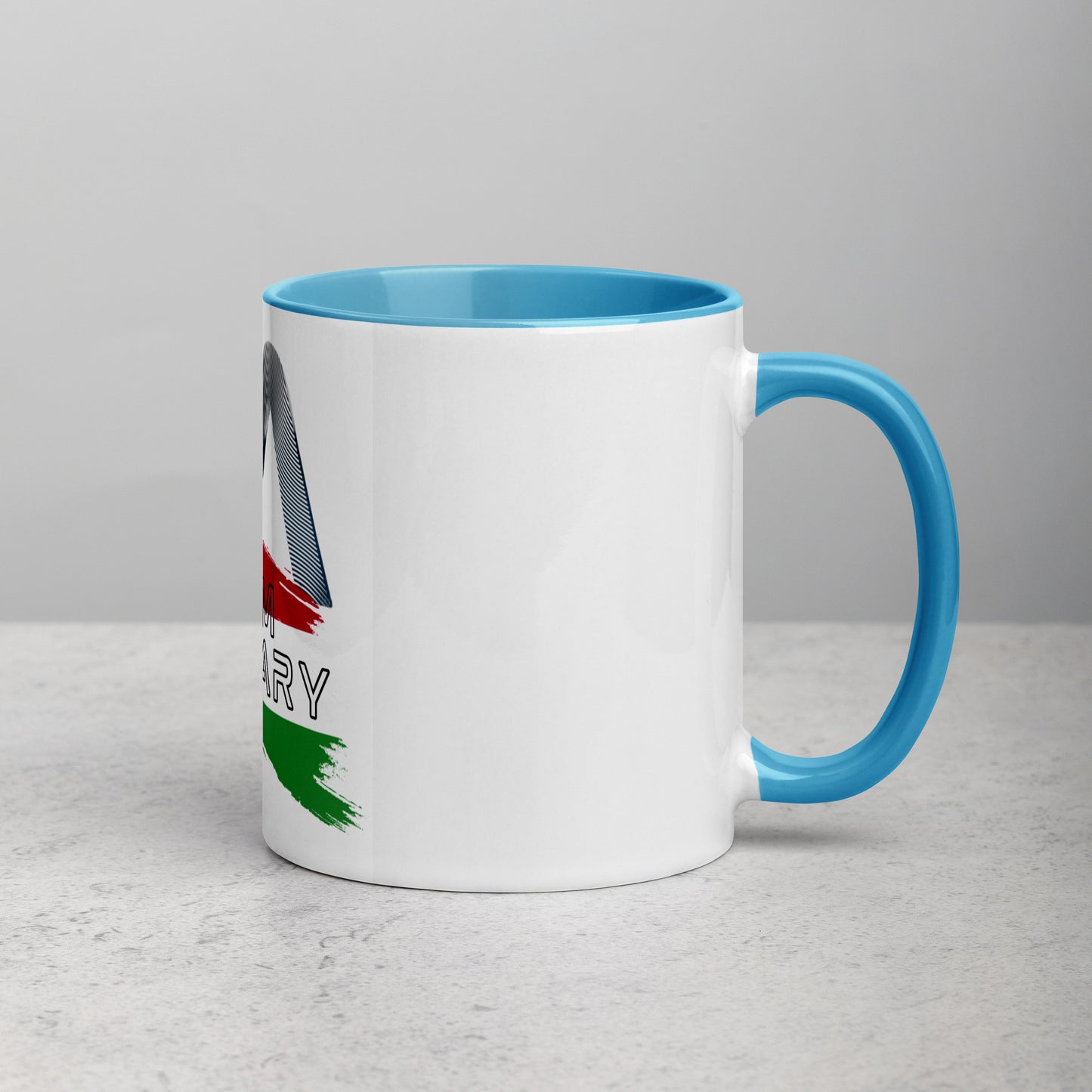 M Team Hungary Mug with Color Inside
