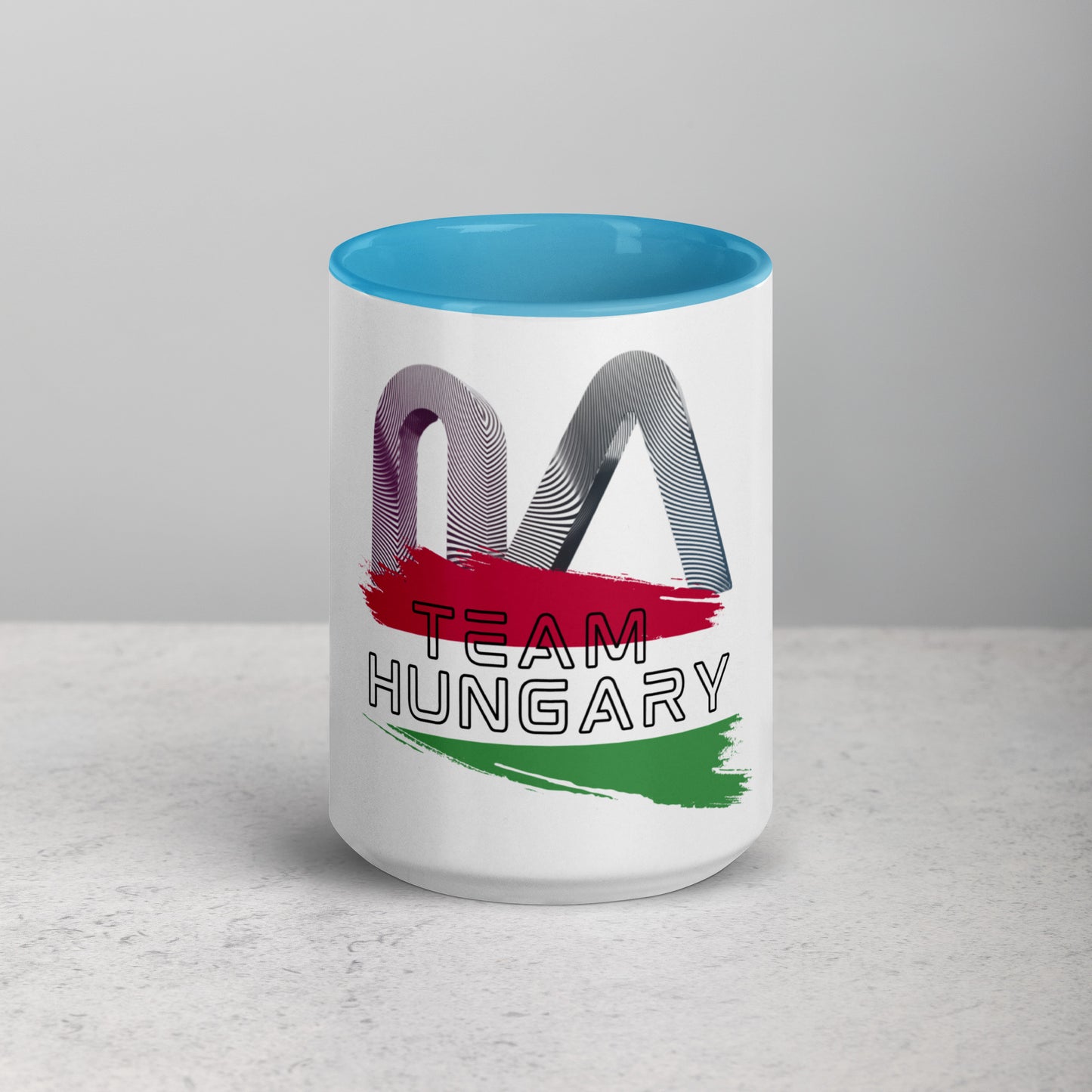 M Team Hungary Mug with Color Inside