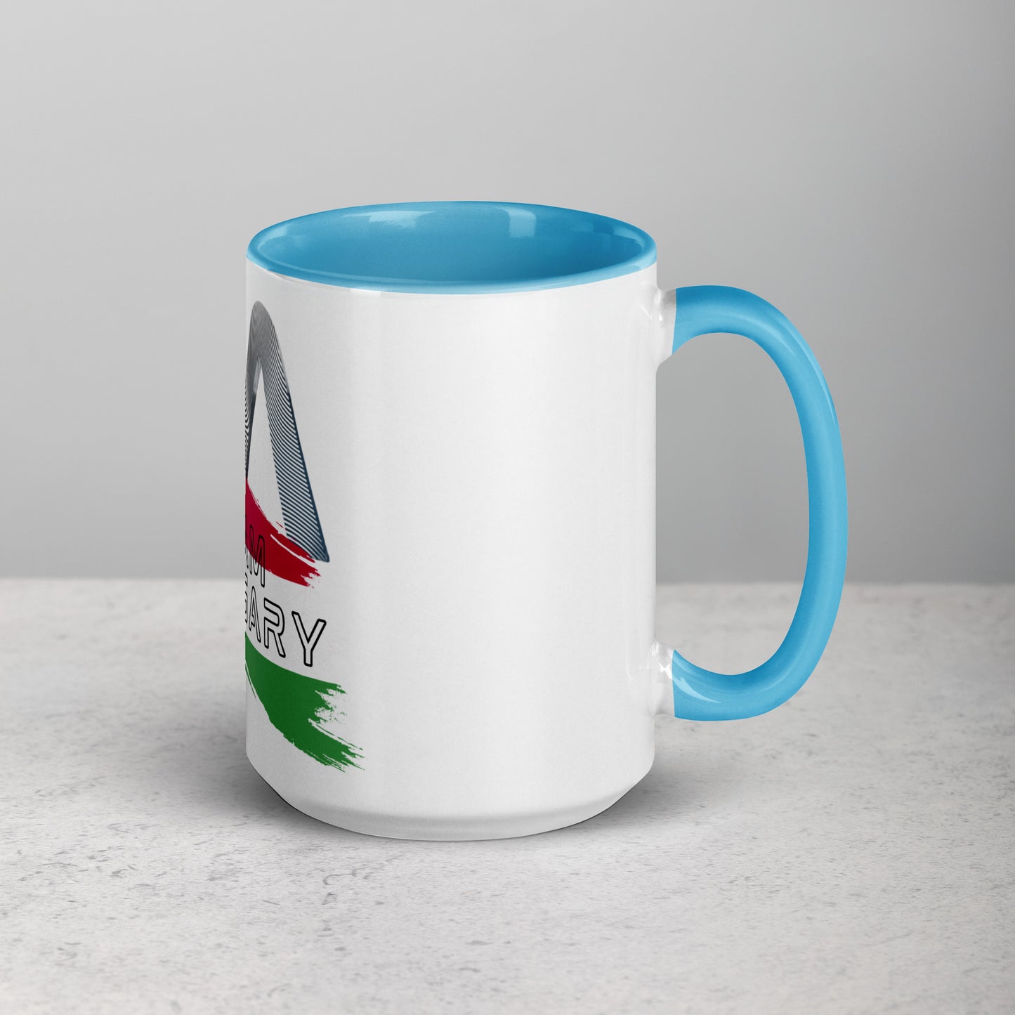 M Team Hungary Mug with Color Inside