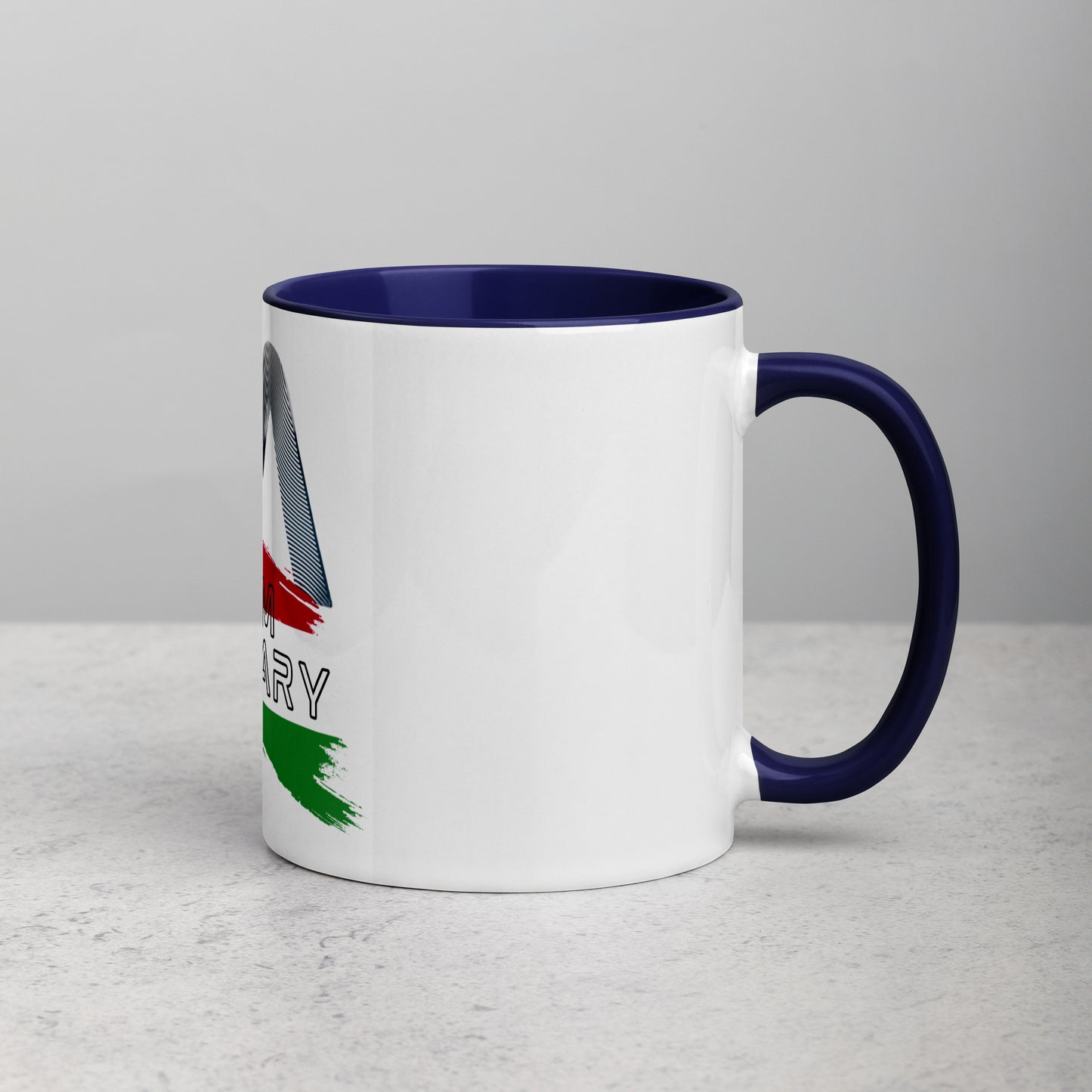 M Team Hungary Mug with Color Inside