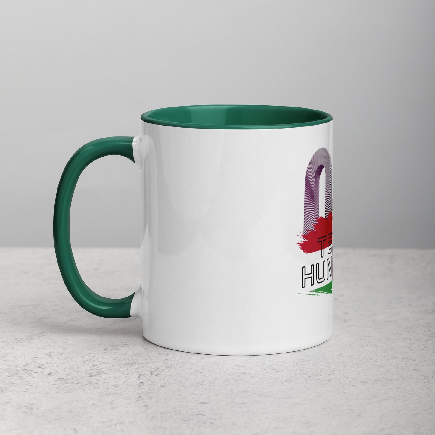 M Team Hungary Mug with Color Inside