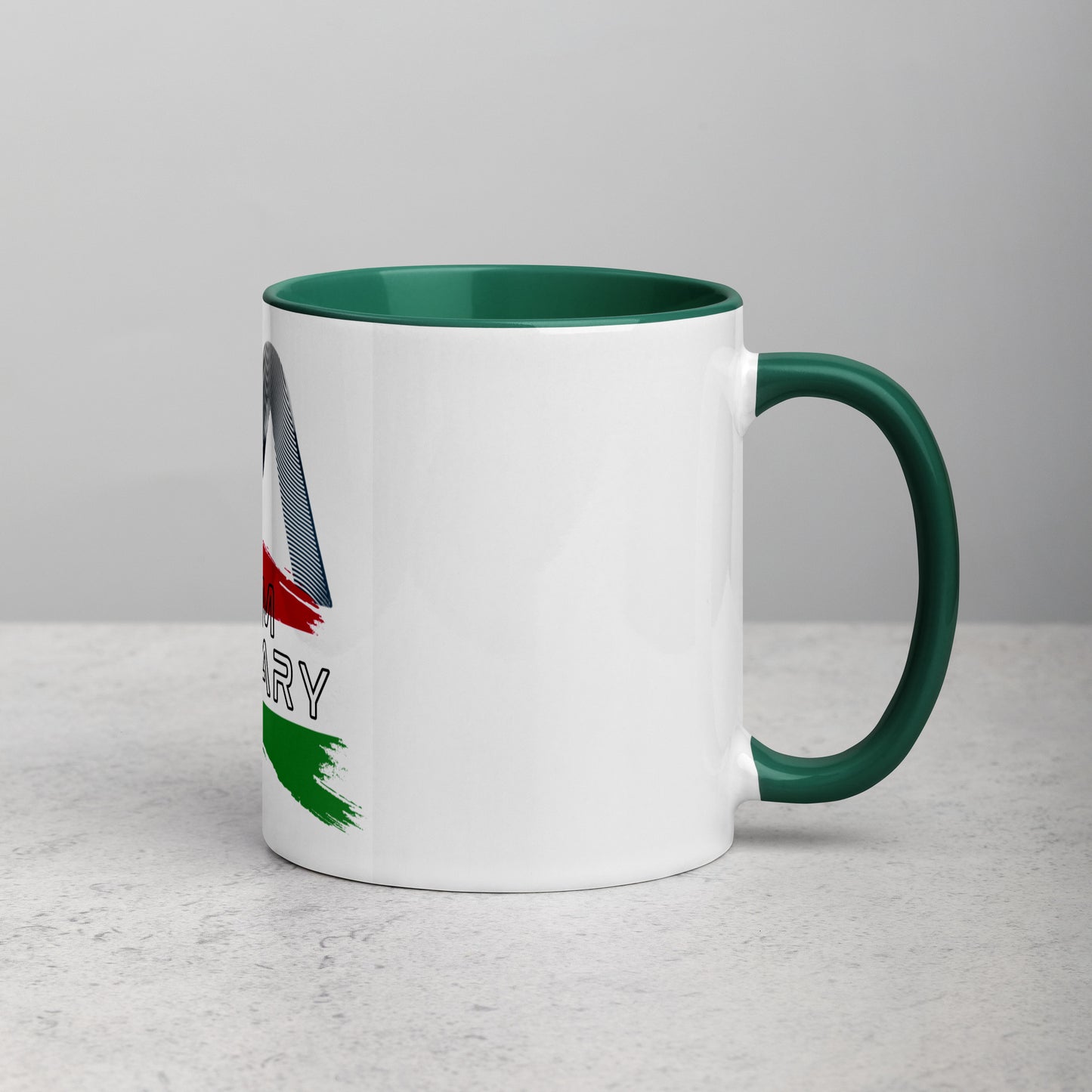 M Team Hungary Mug with Color Inside