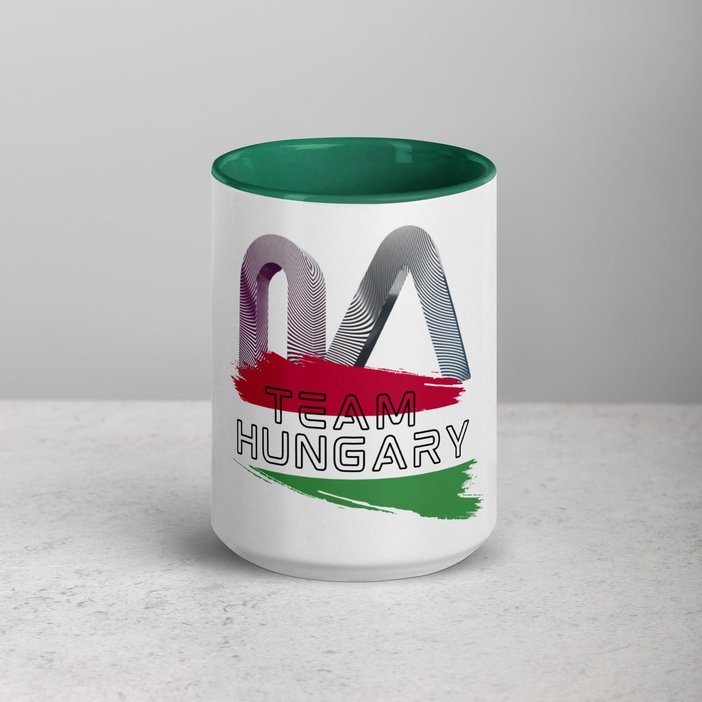 M Team Hungary Mug with Color Inside