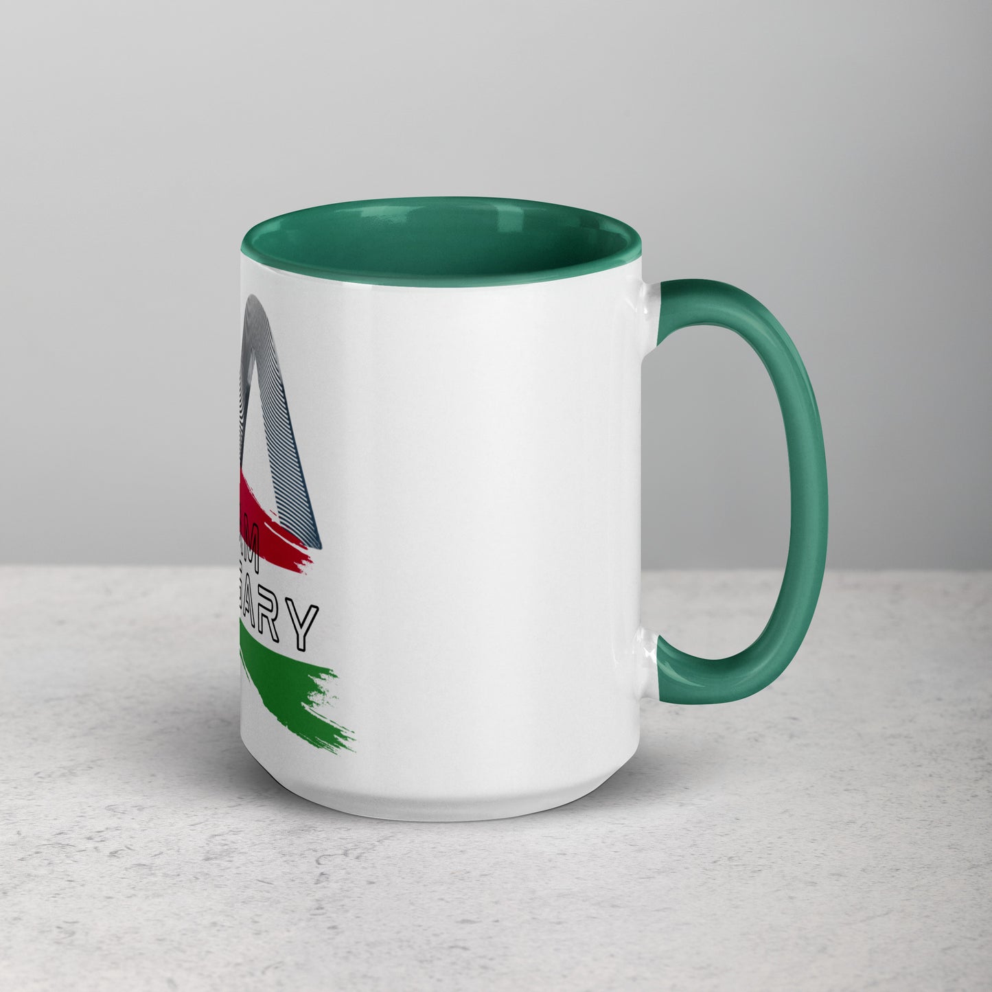M Team Hungary Mug with Color Inside