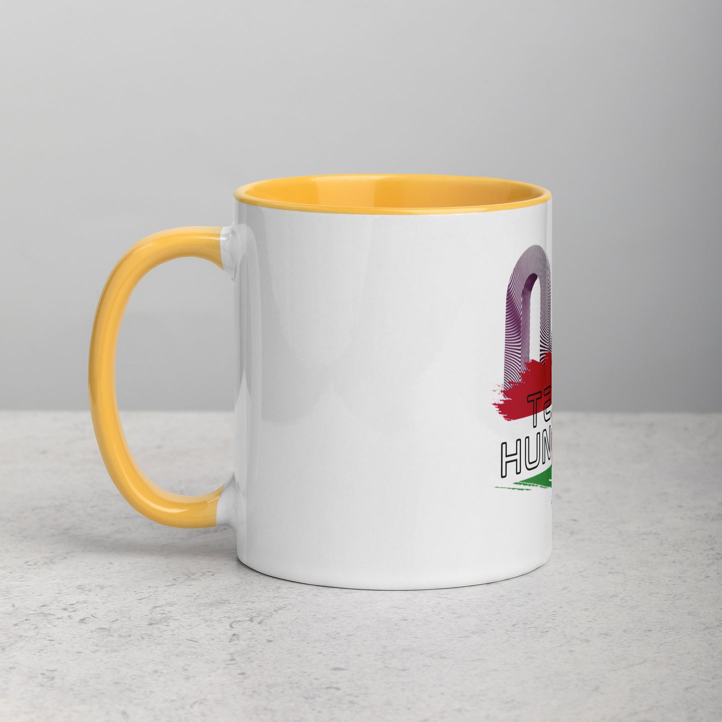 M Team Hungary Mug with Color Inside