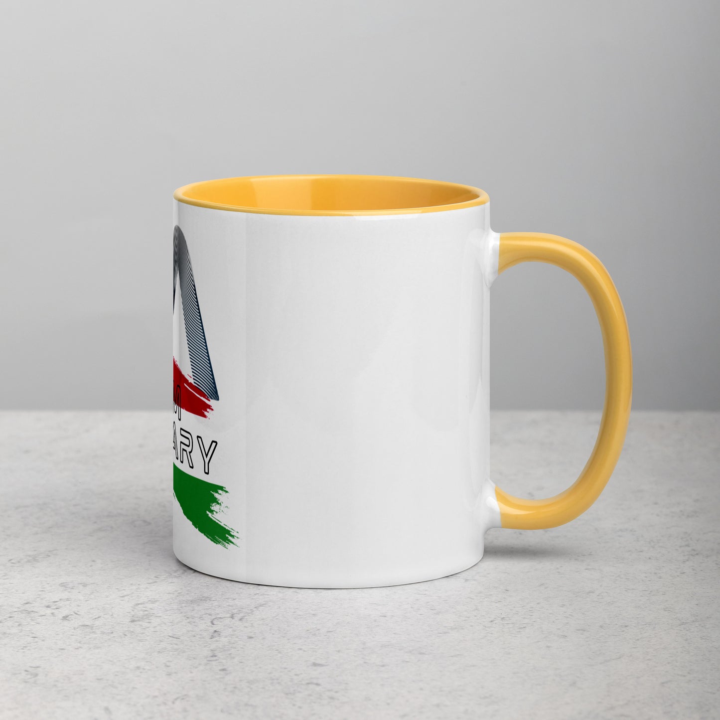 M Team Hungary Mug with Color Inside