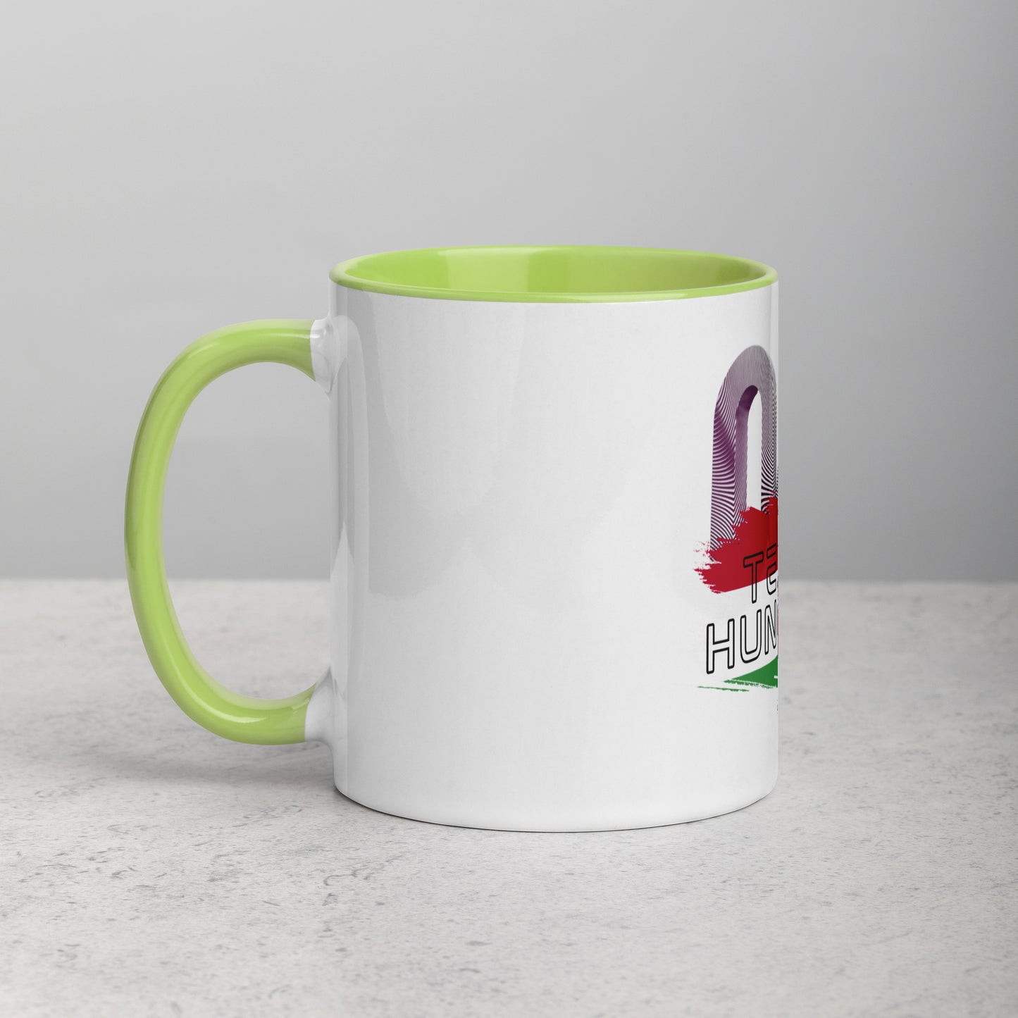 M Team Hungary Mug with Color Inside