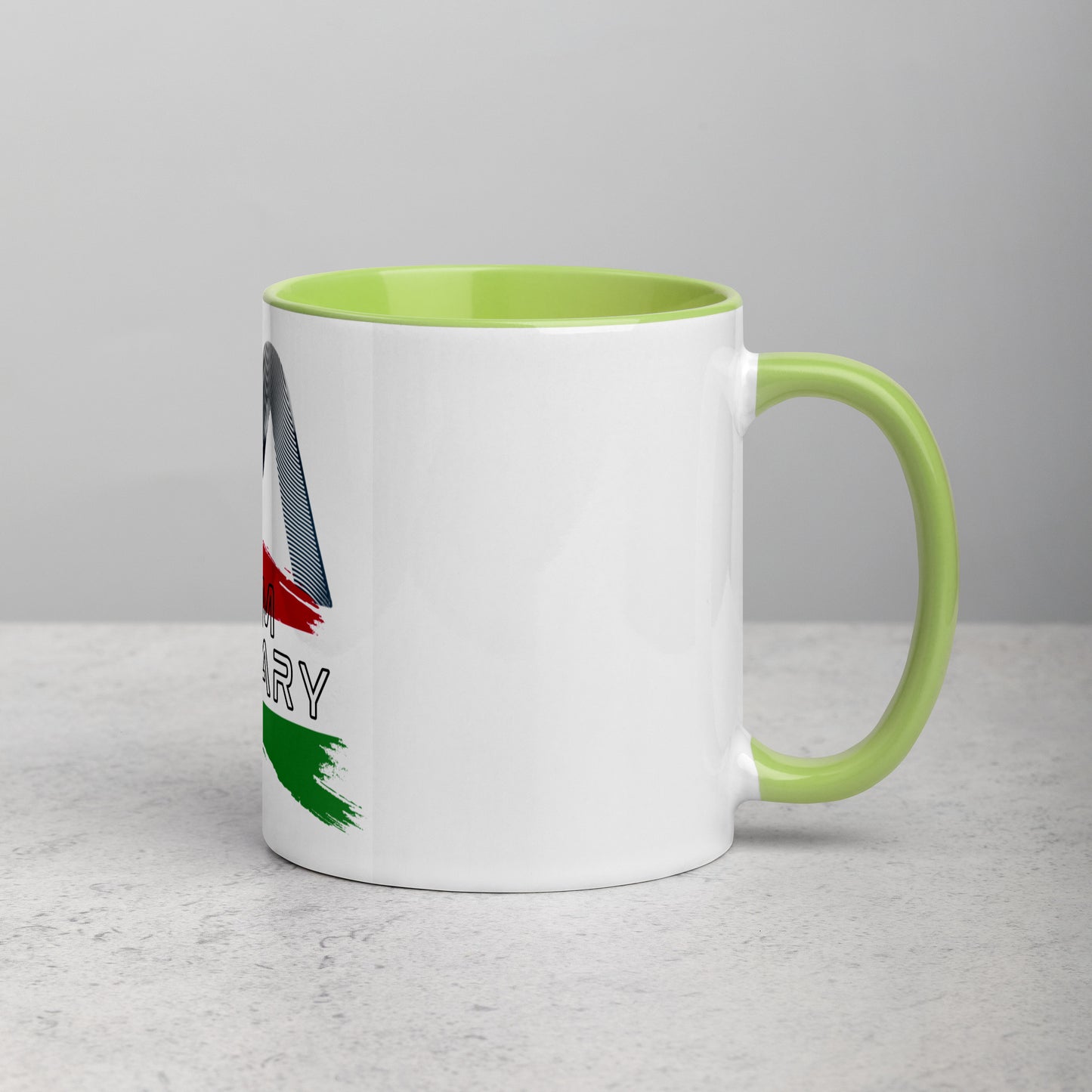 M Team Hungary Mug with Color Inside