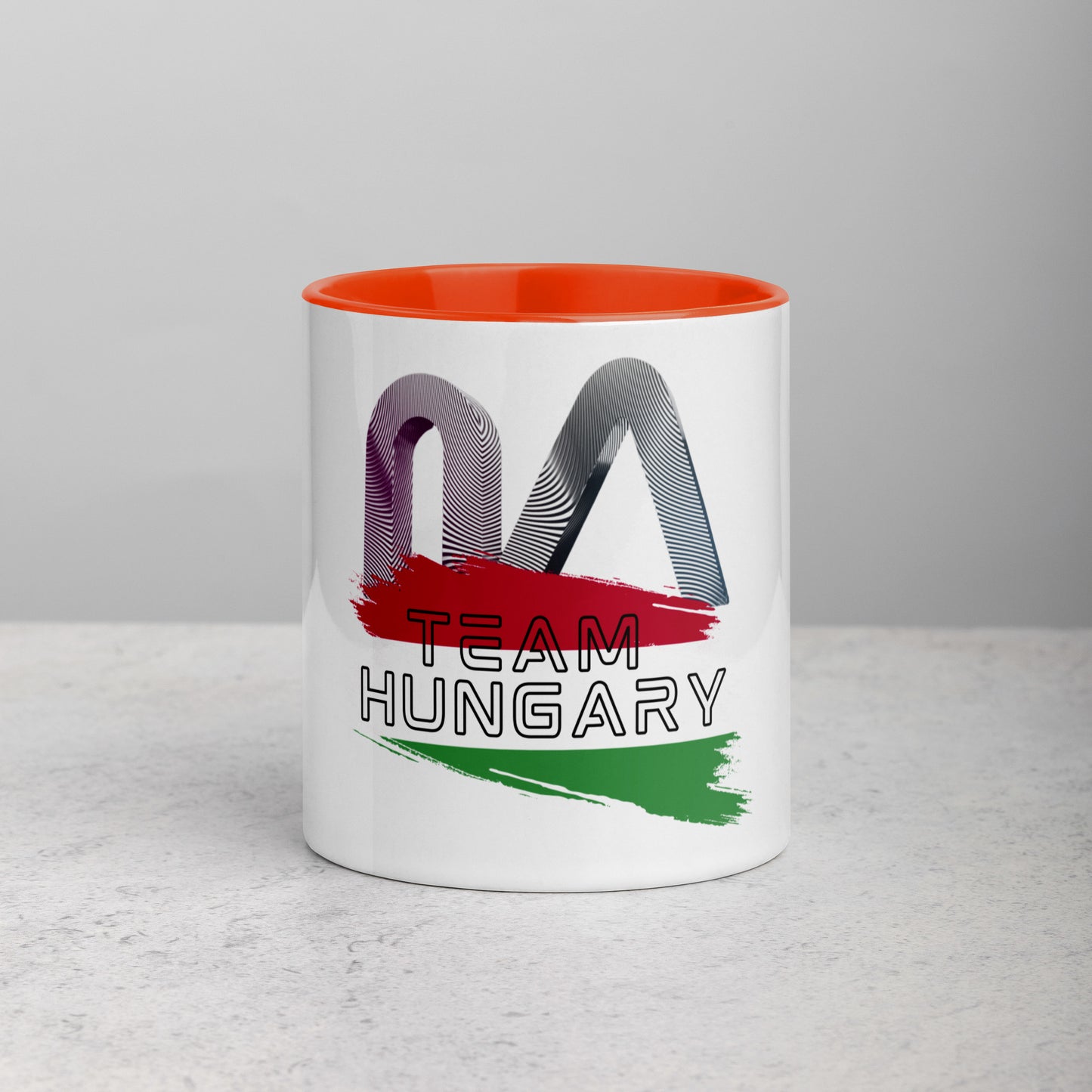M Team Hungary Mug with Color Inside