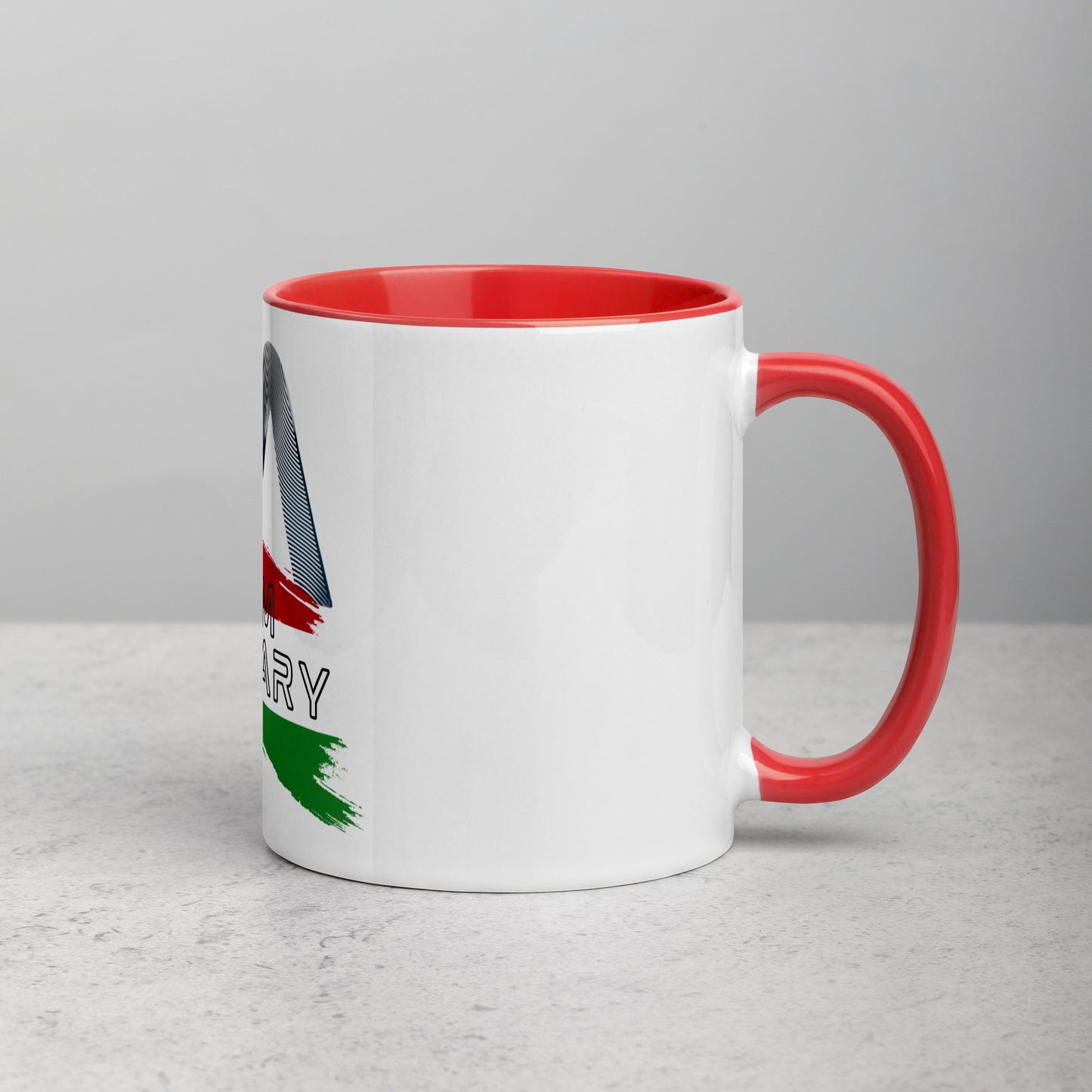 M Team Hungary Mug with Color Inside