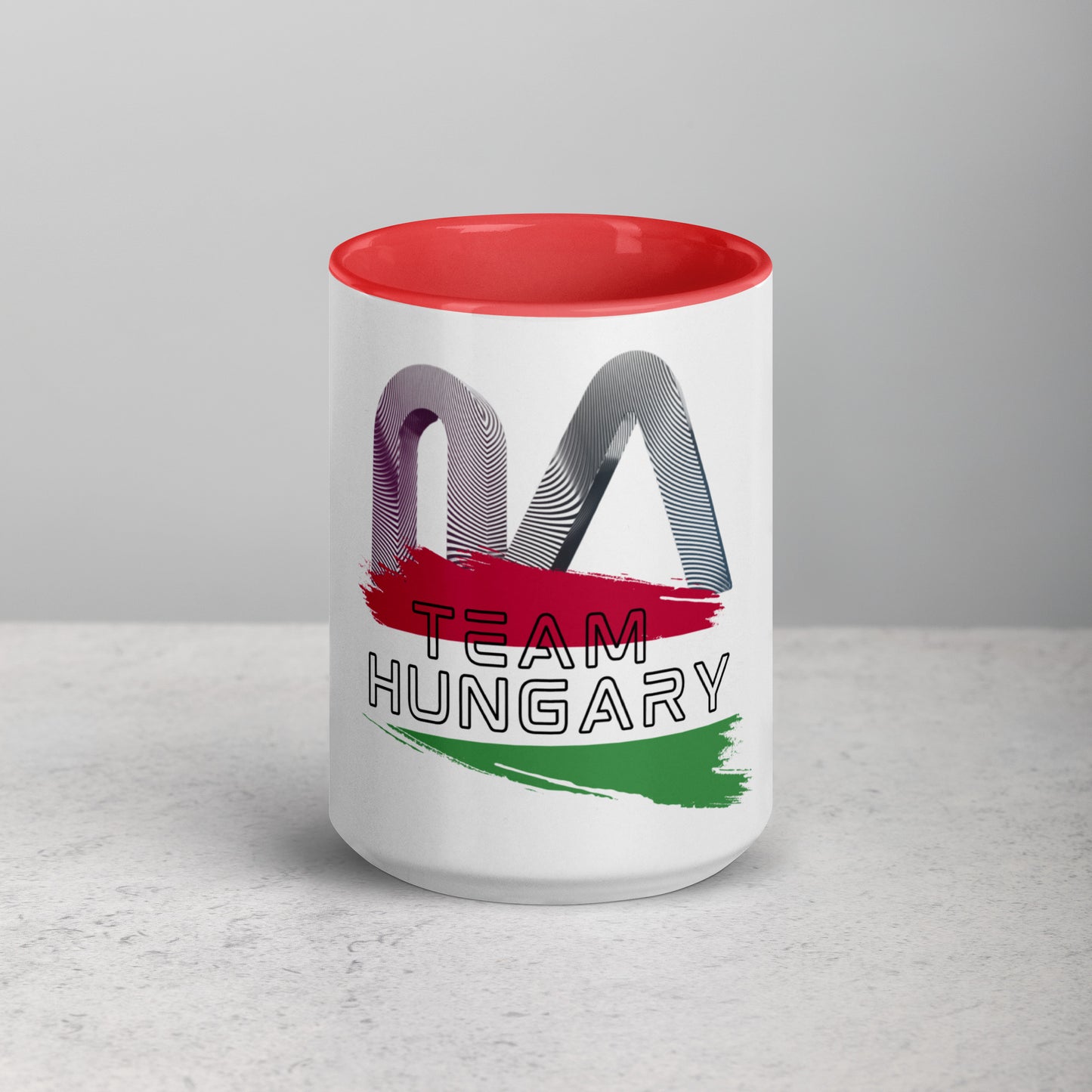 M Team Hungary Mug with Color Inside