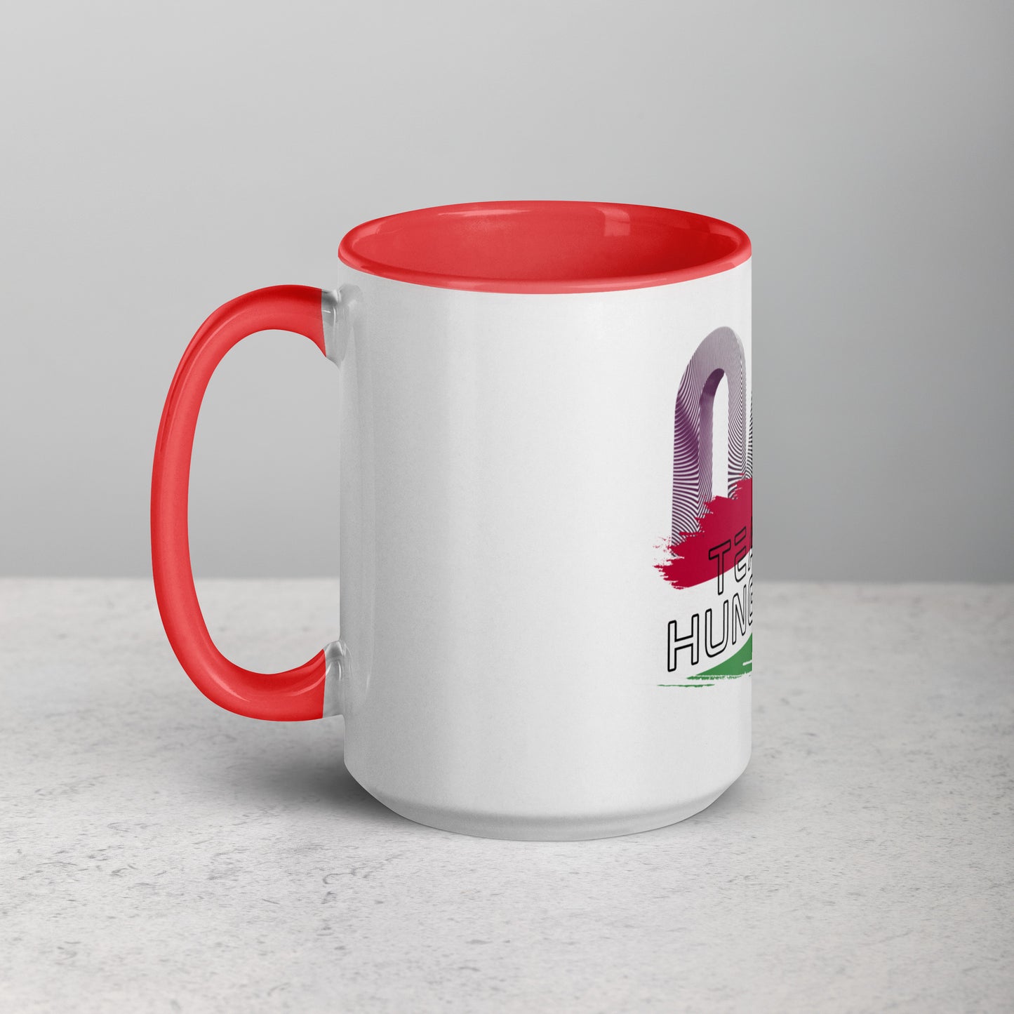 M Team Hungary Mug with Color Inside