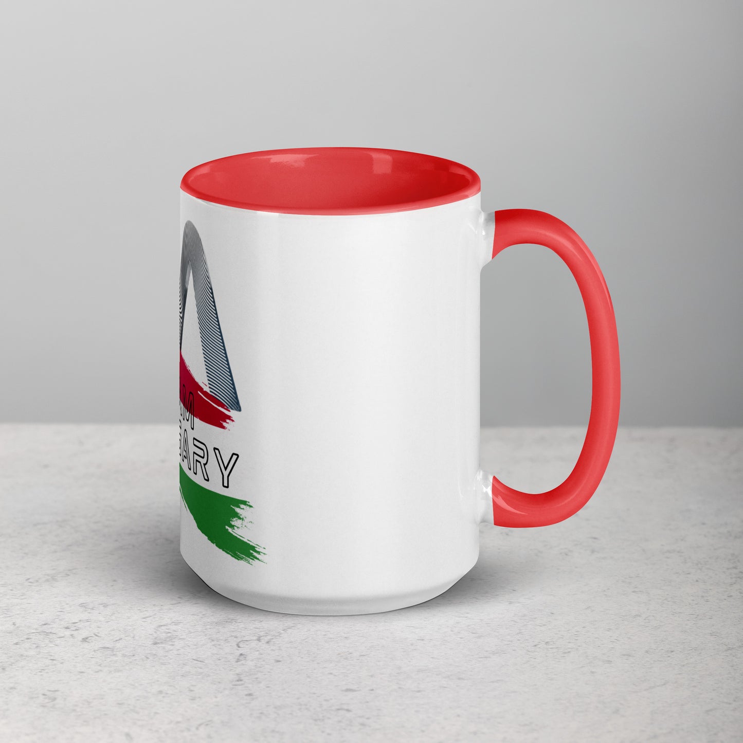 M Team Hungary Mug with Color Inside