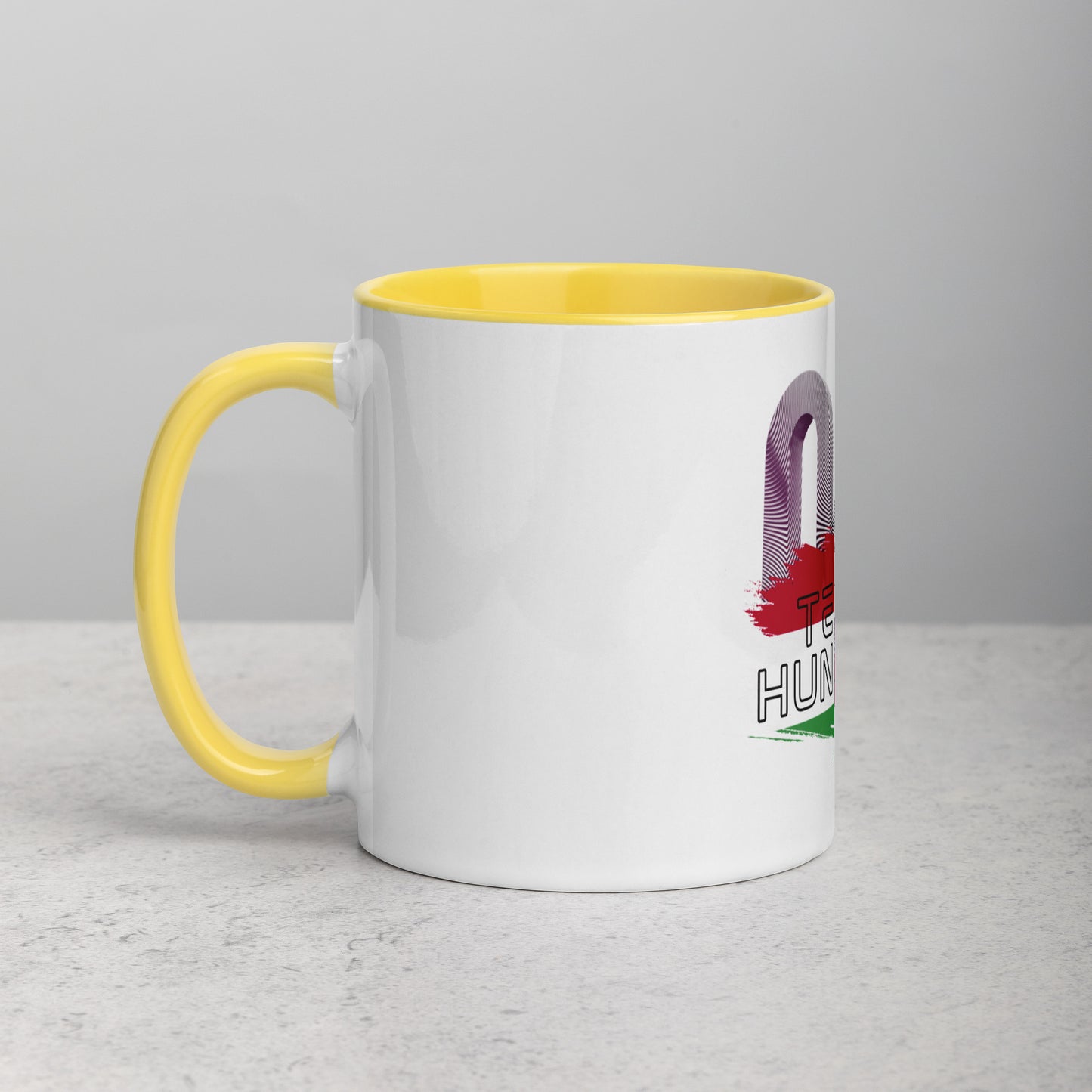 M Team Hungary Mug with Color Inside