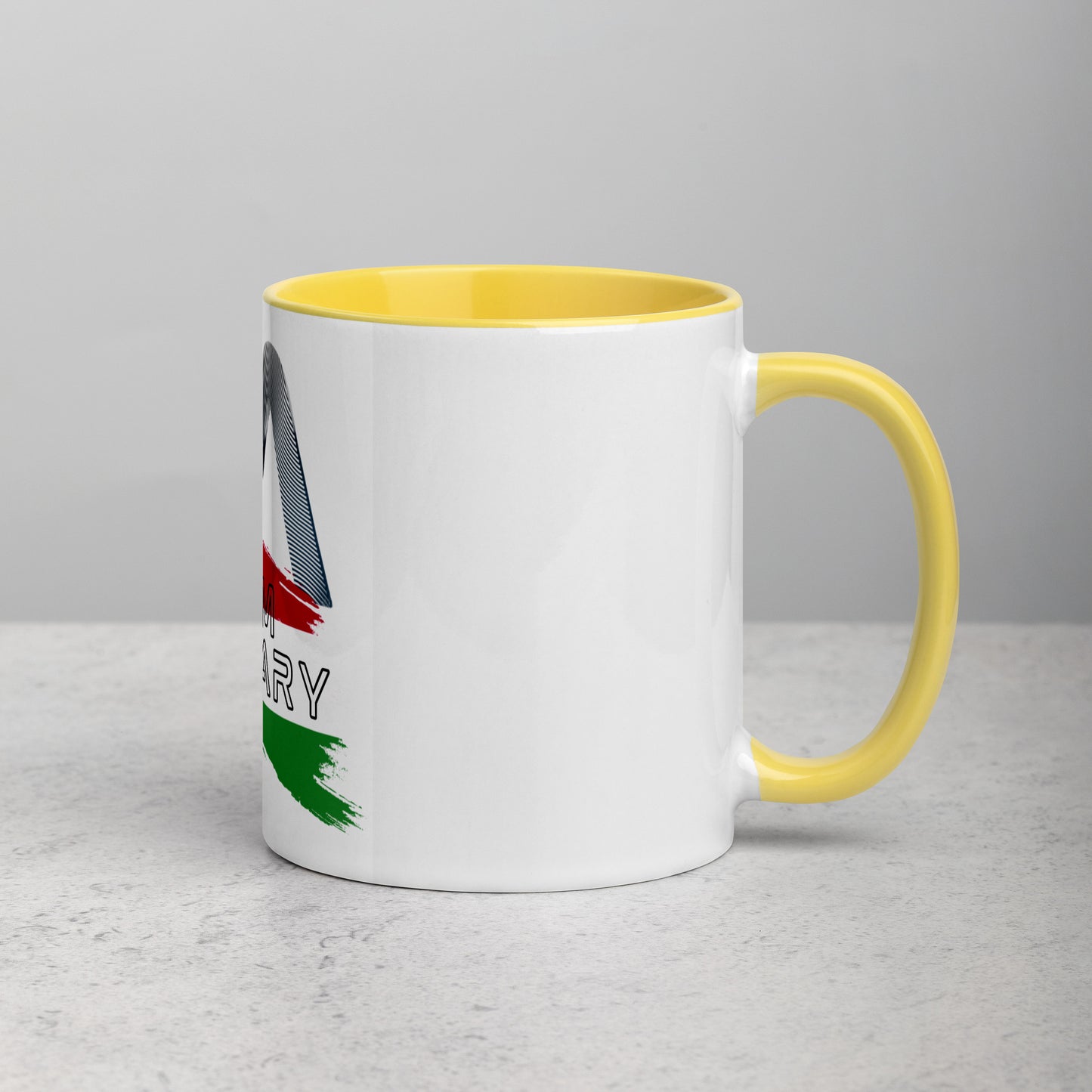 M Team Hungary Mug with Color Inside