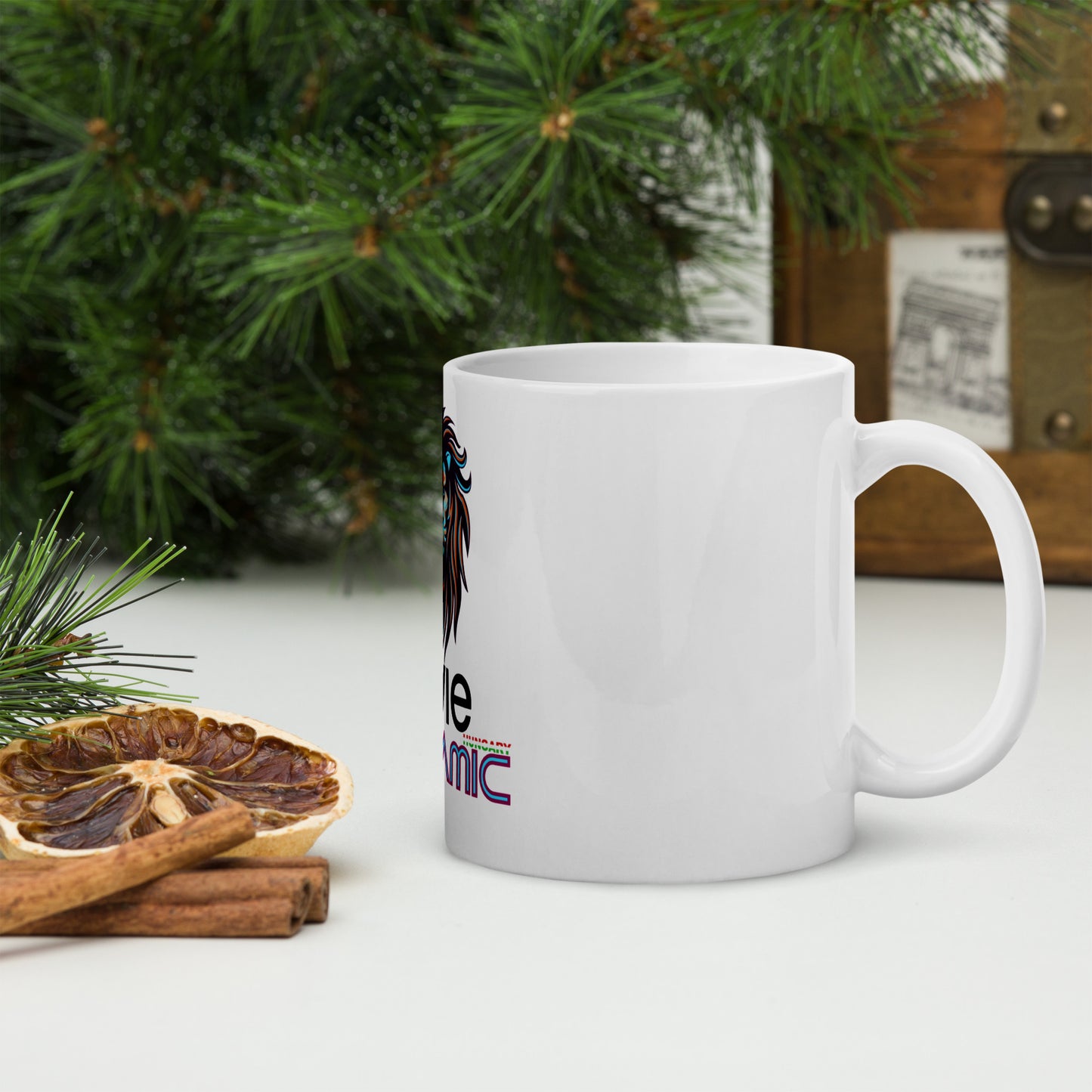 Mavie Dynamic White glossy mug