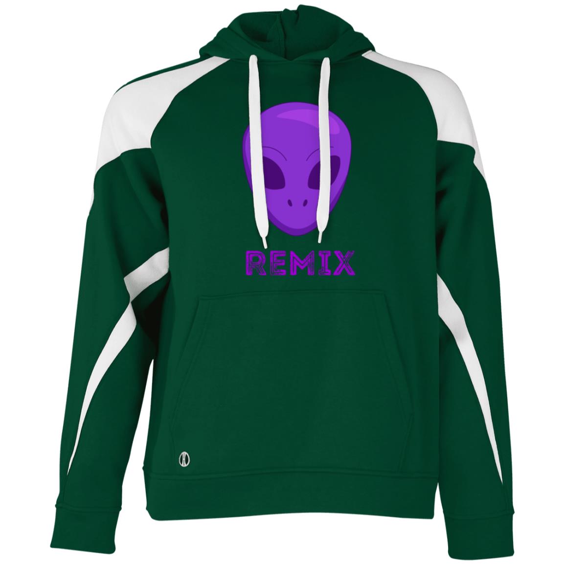 Remix Athletic Colorblock Fleece Hoodie