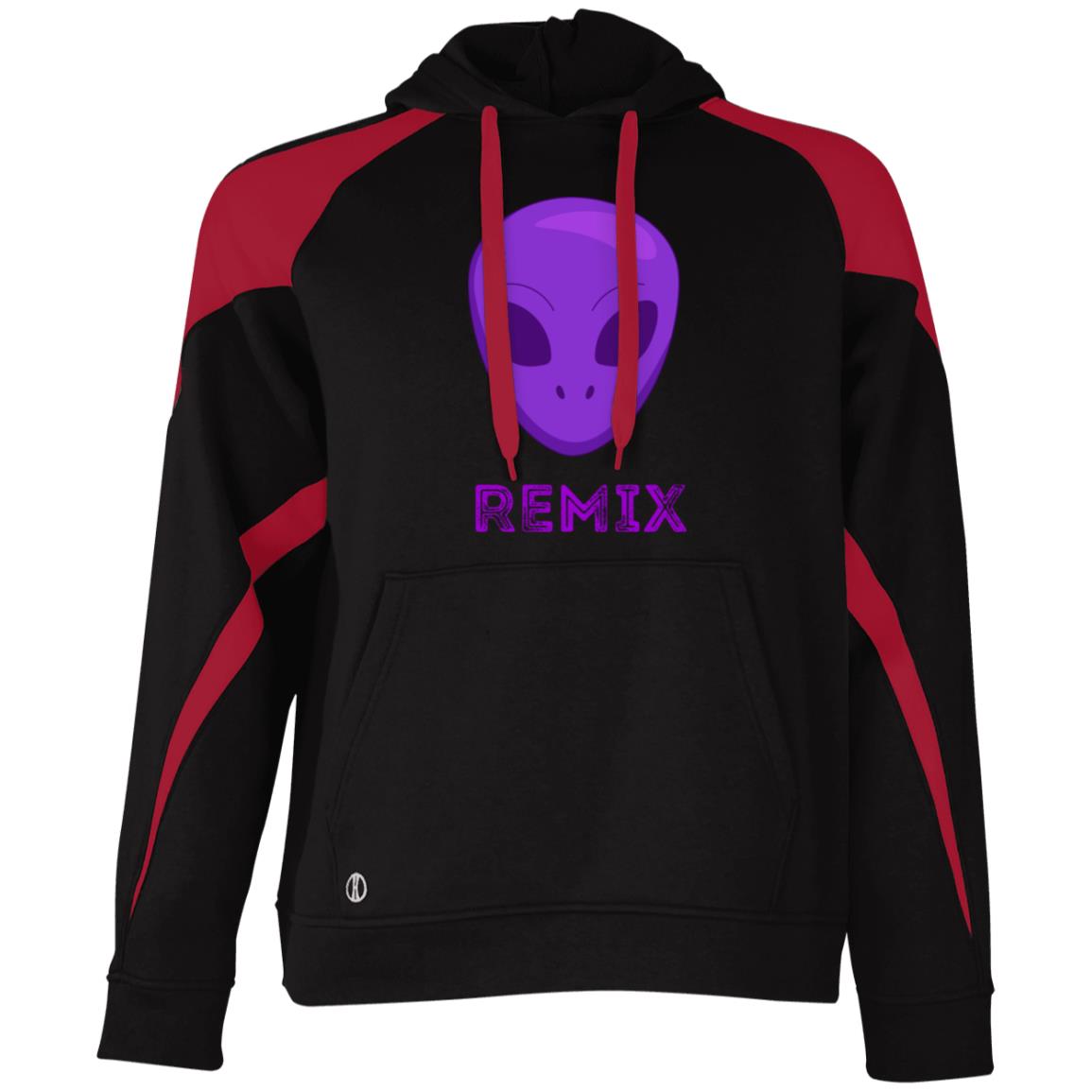 Remix Athletic Colorblock Fleece Hoodie